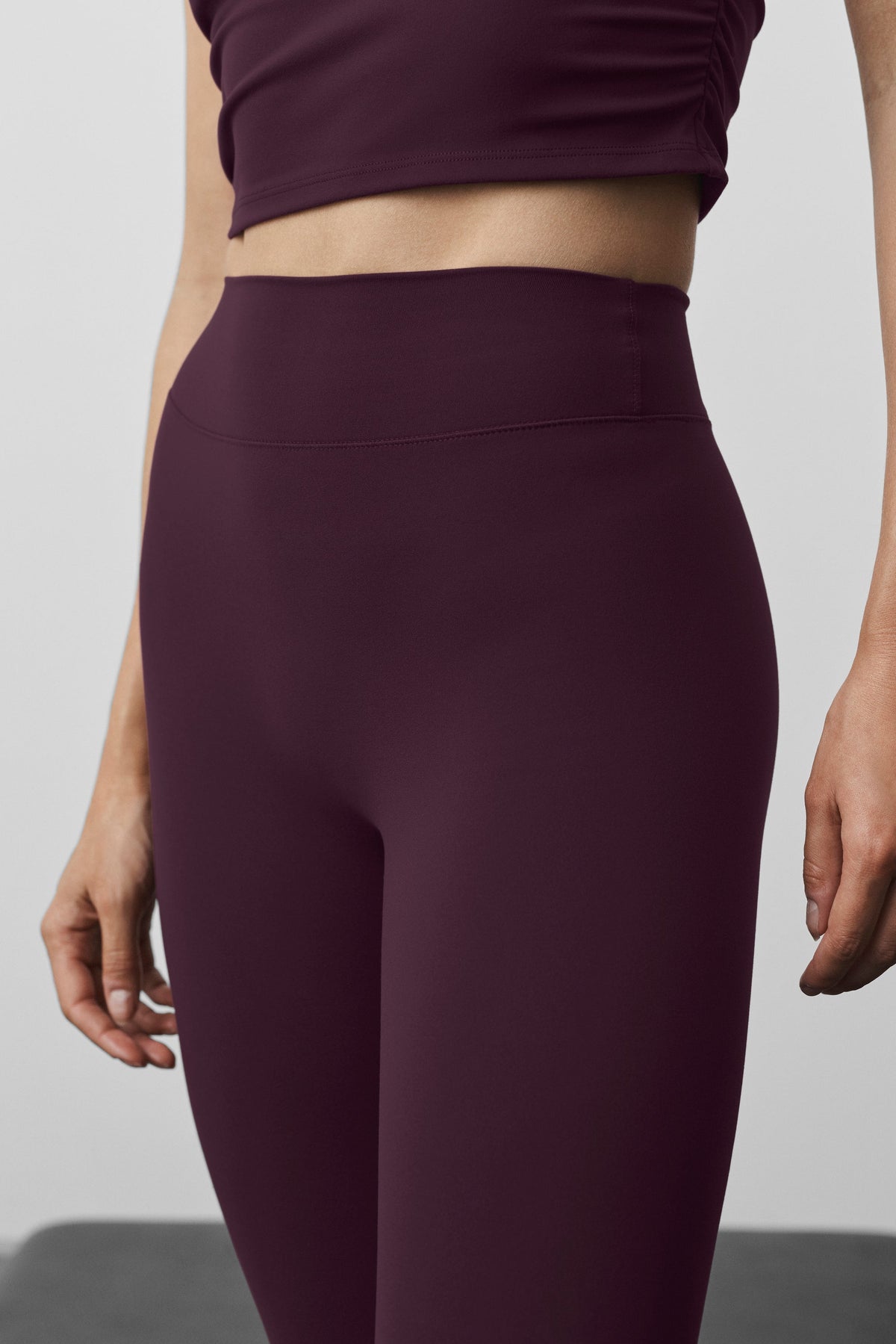 Alo Yoga ALO Softsculpt 7/8 Define Legging - Rich Bordeaux