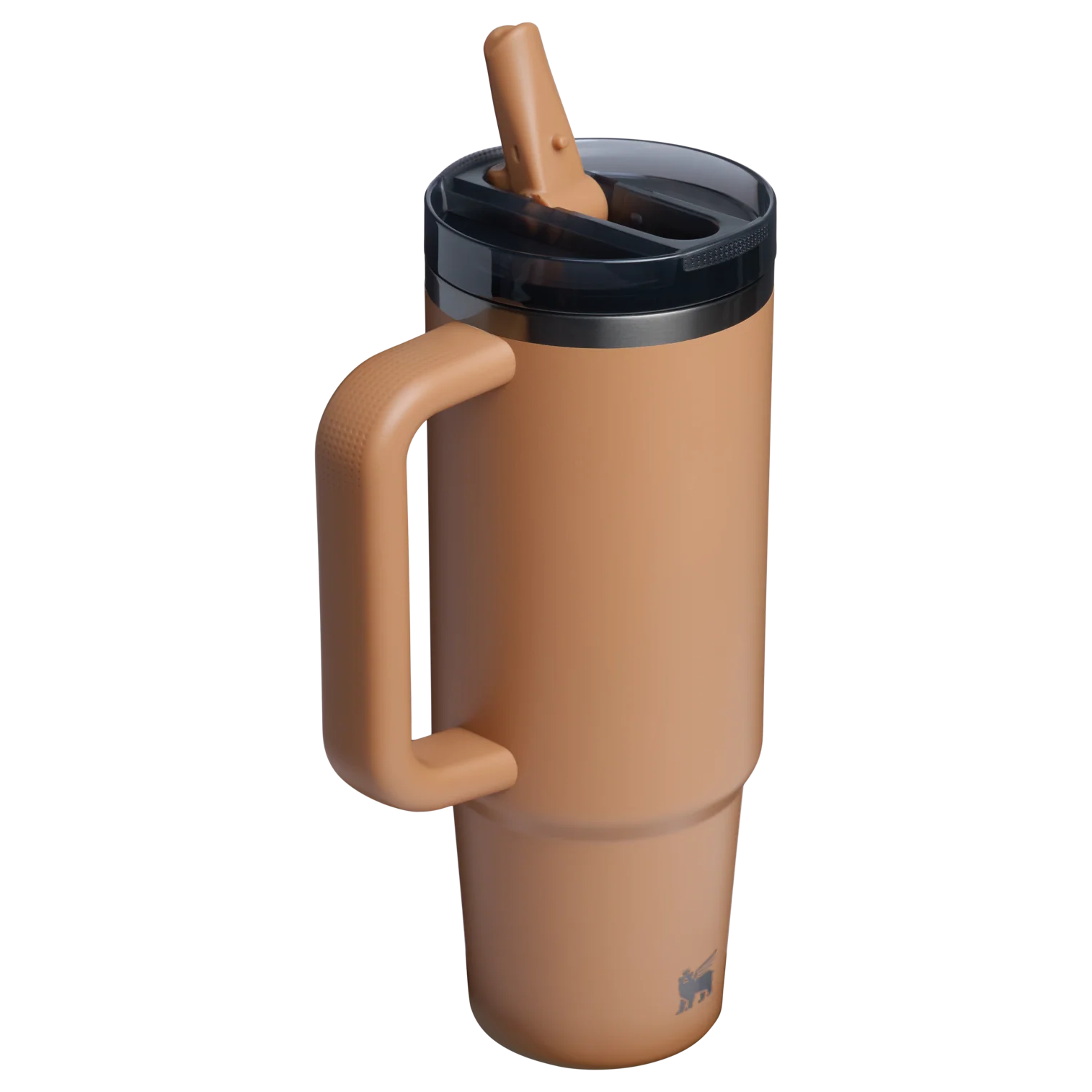 The Quencher ProTour Flip Straw Tumbler Camel 30 OZ