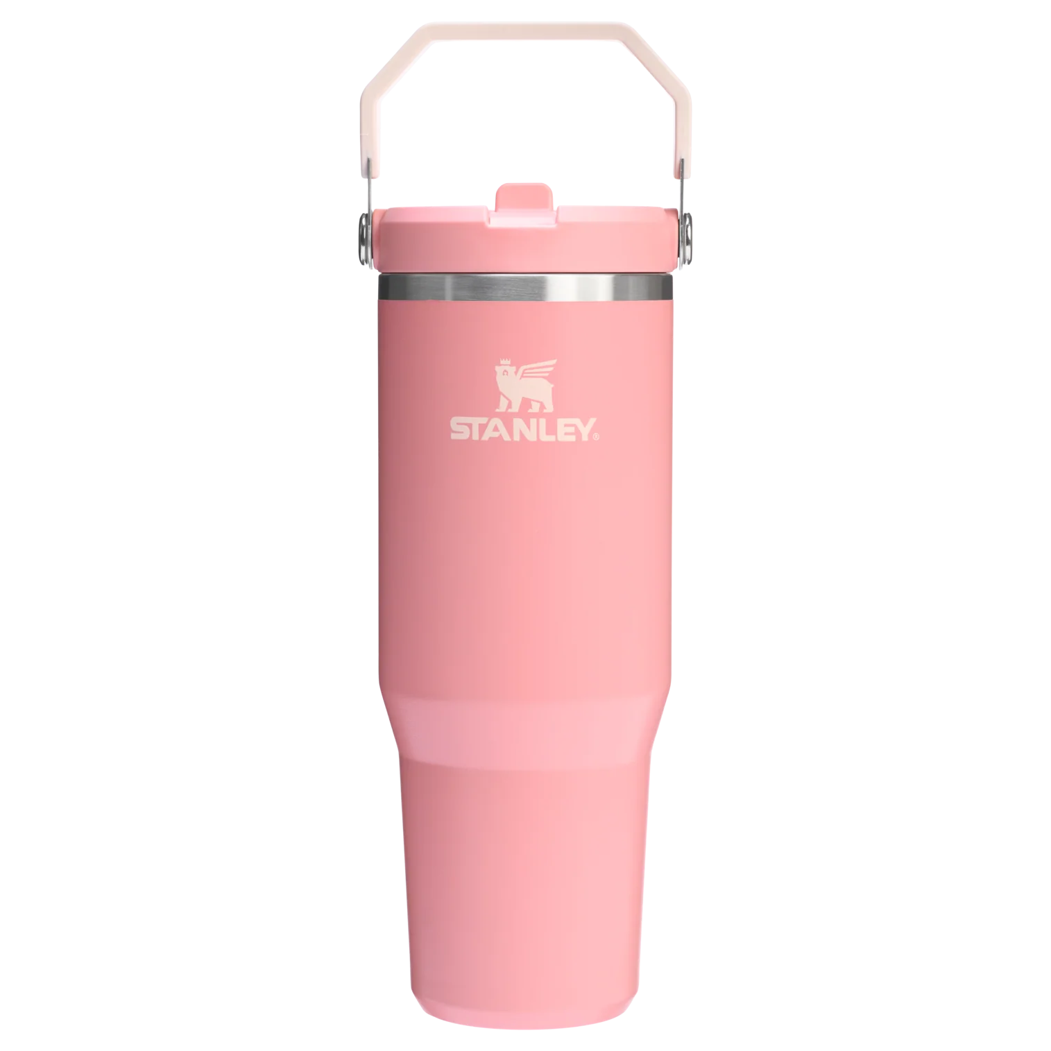 The IceFlow Flip Straw Tumbler Pink Mesa 30 OZ