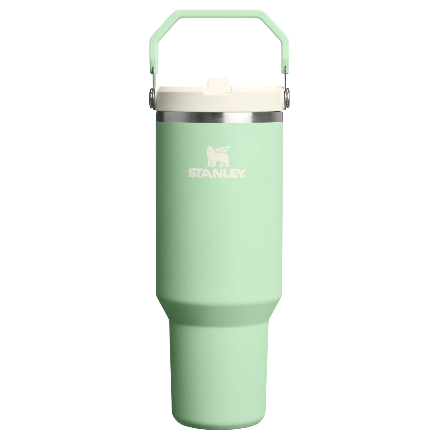 The IceFlow Flip Straw Tumbler Pistachio 40 OZ
