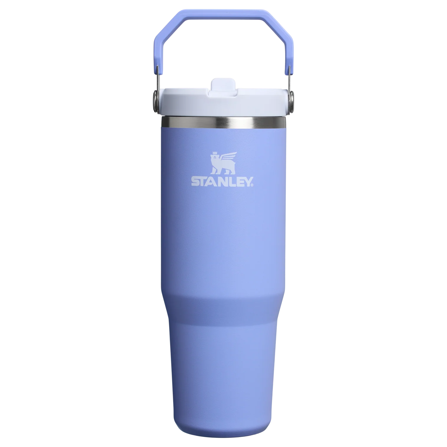 The IceFlow Flip Straw Tumbler Hydrangea 30 OZ