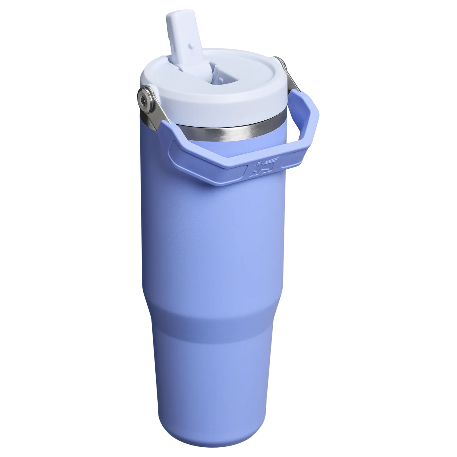 The IceFlow Flip Straw Tumbler Hydrangea 30 OZ