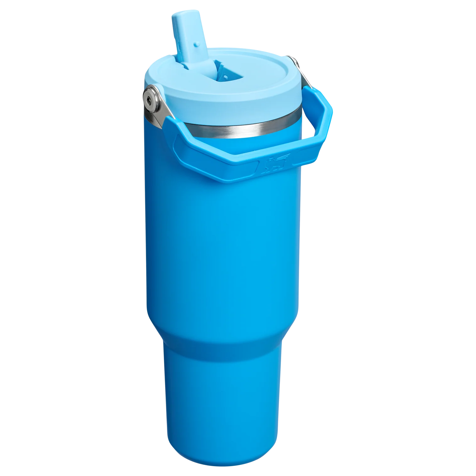 The IceFlow Flip Straw Tumbler Azure 40 OZ