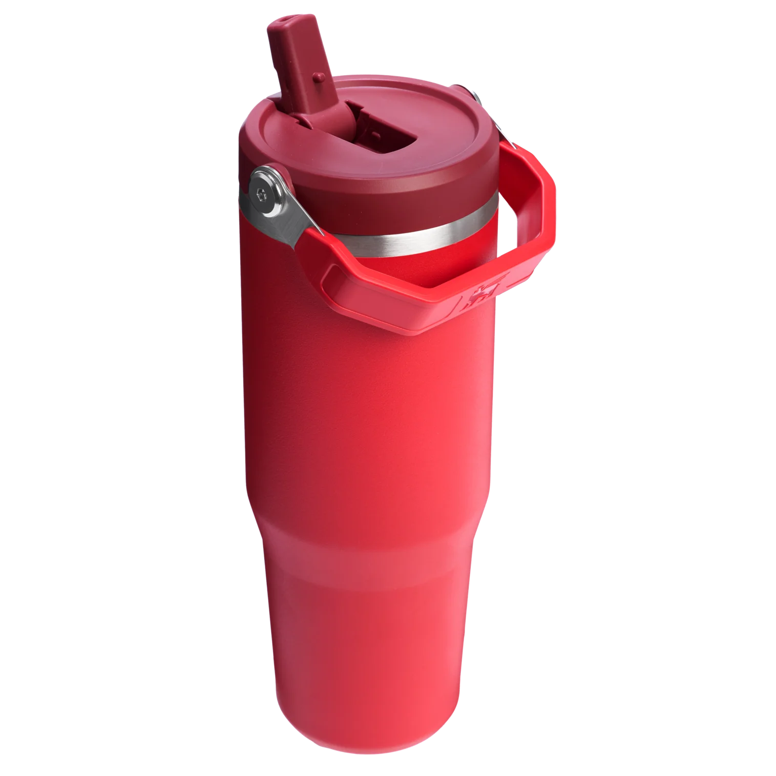 The IceFlow Flip Straw Tumbler Chili Red 30 OZ