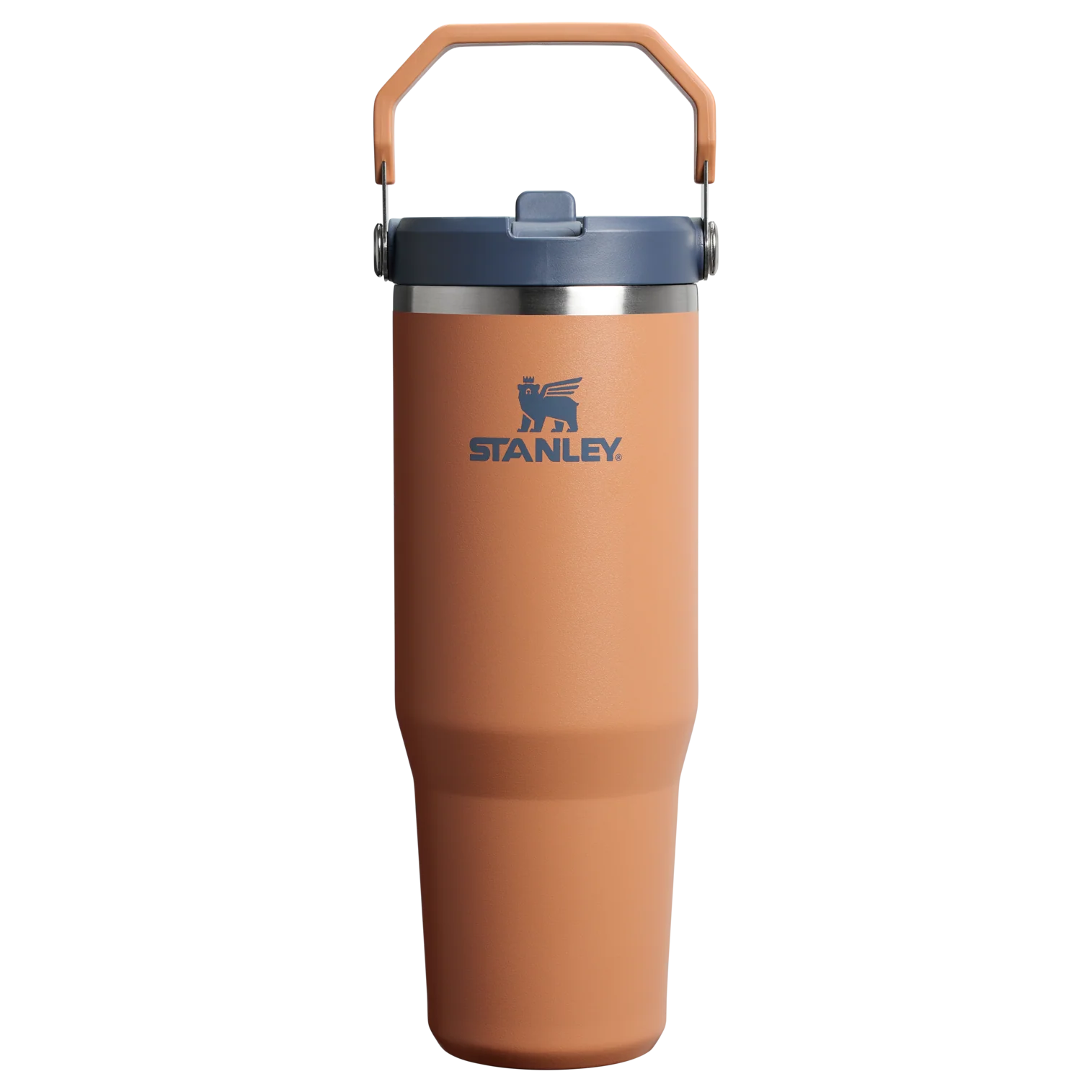 The IceFlow Flip Straw Tumbler Toast 30 OZ