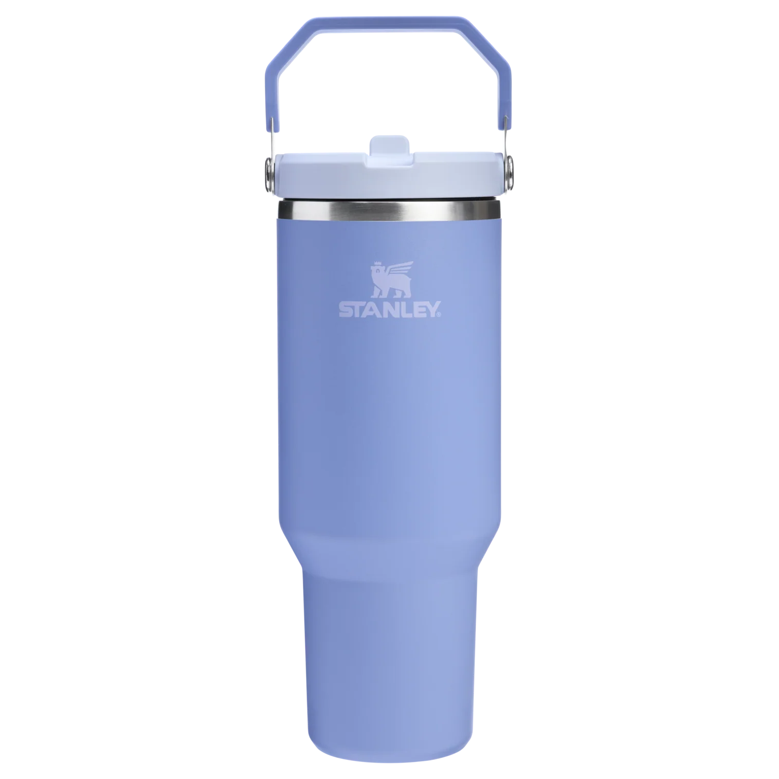 The IceFlow Flip Straw Tumbler Hydrangea 40 OZ