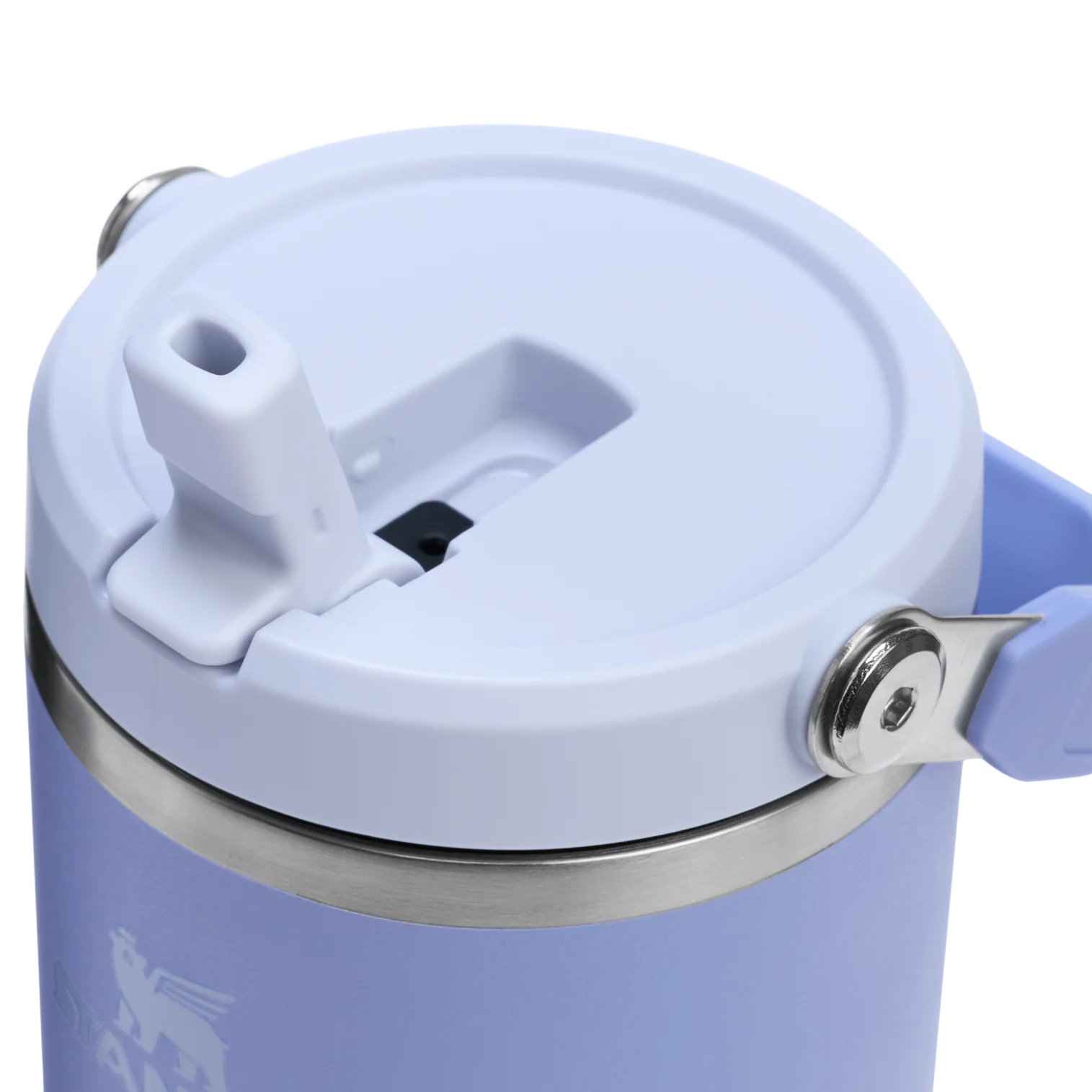 The IceFlow Flip Straw Tumbler Hydrangea 40 OZ