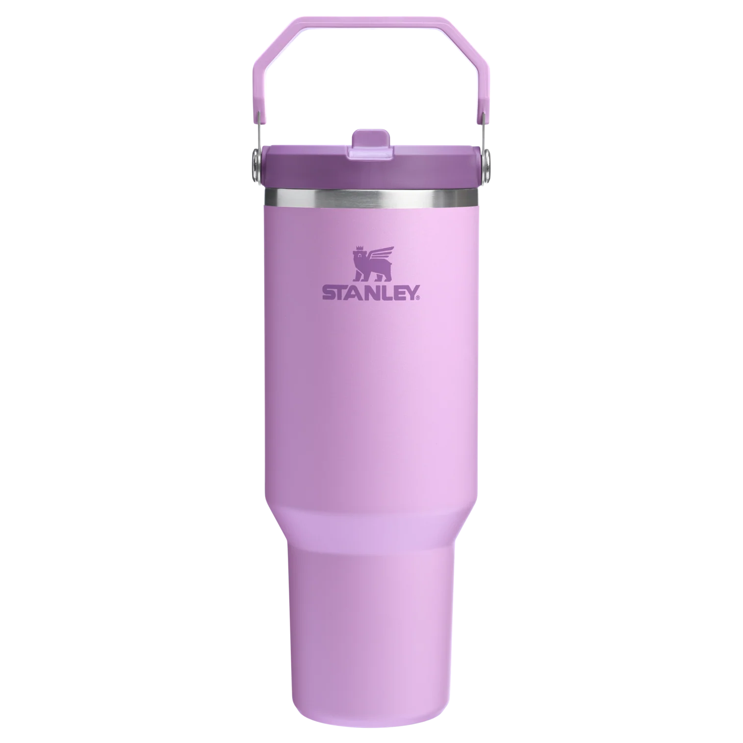 The IceFlow Flip Straw Tumbler Lilac 40 OZ