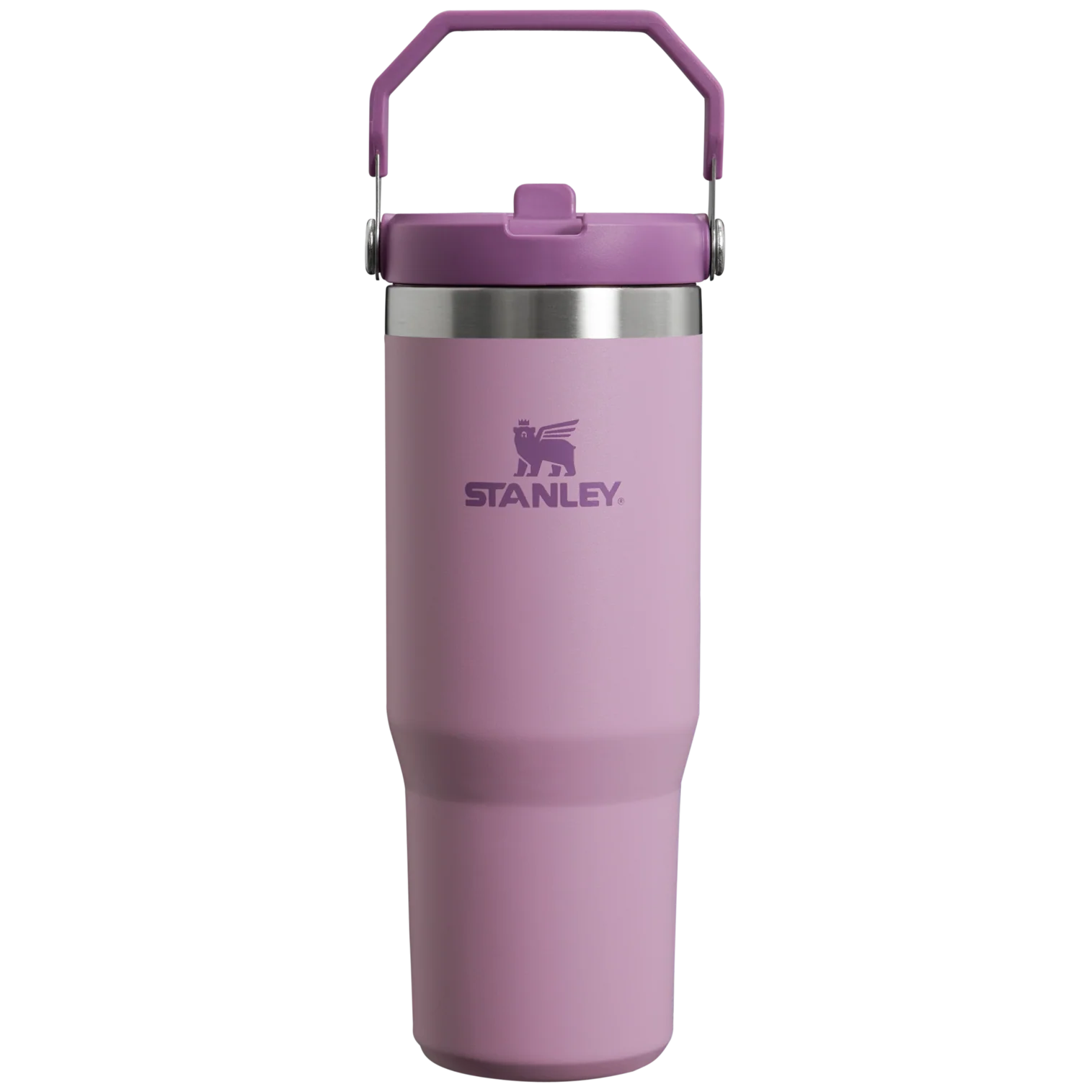 The IceFlow Flip Straw Tumbler Lilac 30 OZ