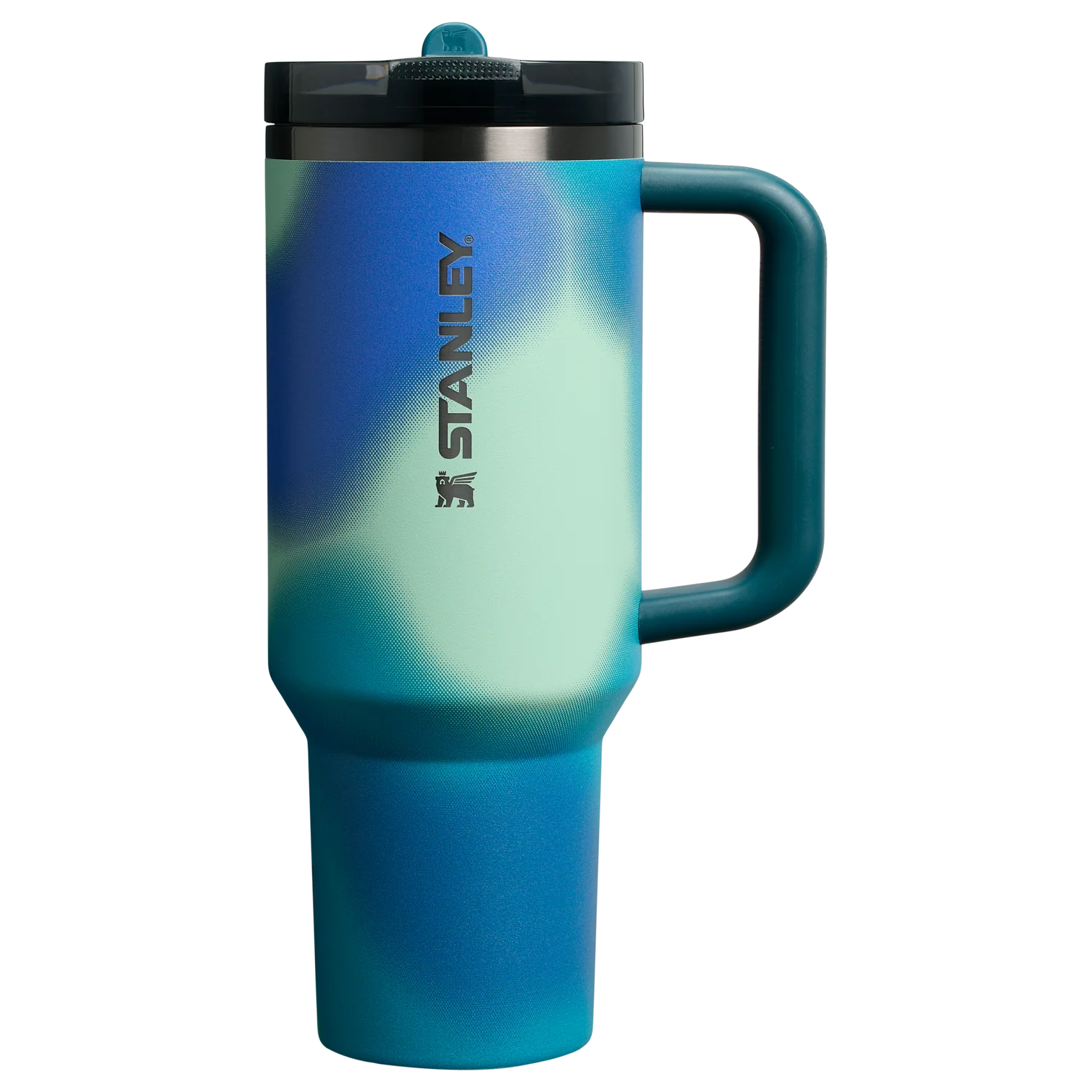 The New Frequency Quencher ProTour Flip Straw Tumbler Coastal Teal Motion 40 OZ
