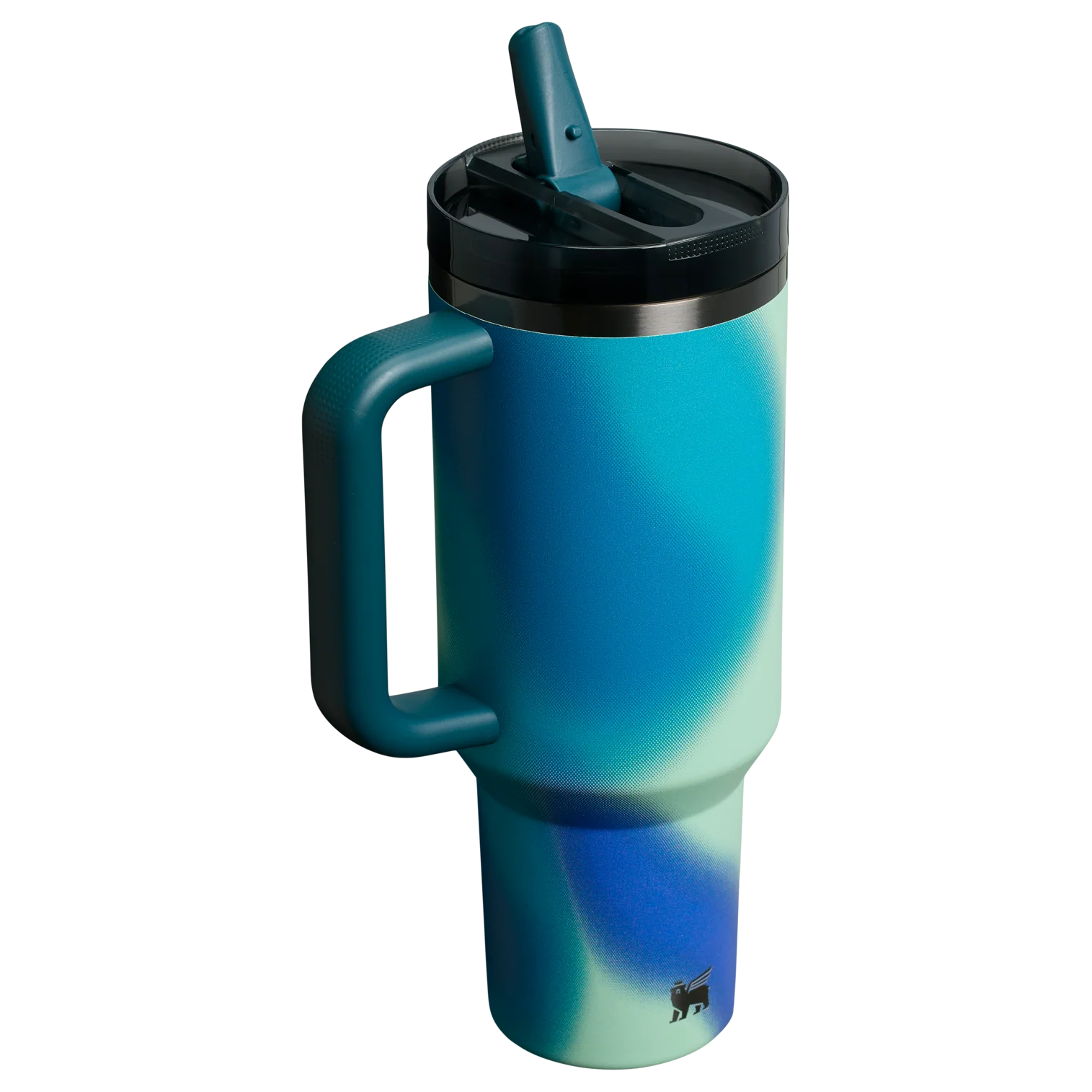 The New Frequency Quencher ProTour Flip Straw Tumbler Coastal Teal Motion 40 OZ