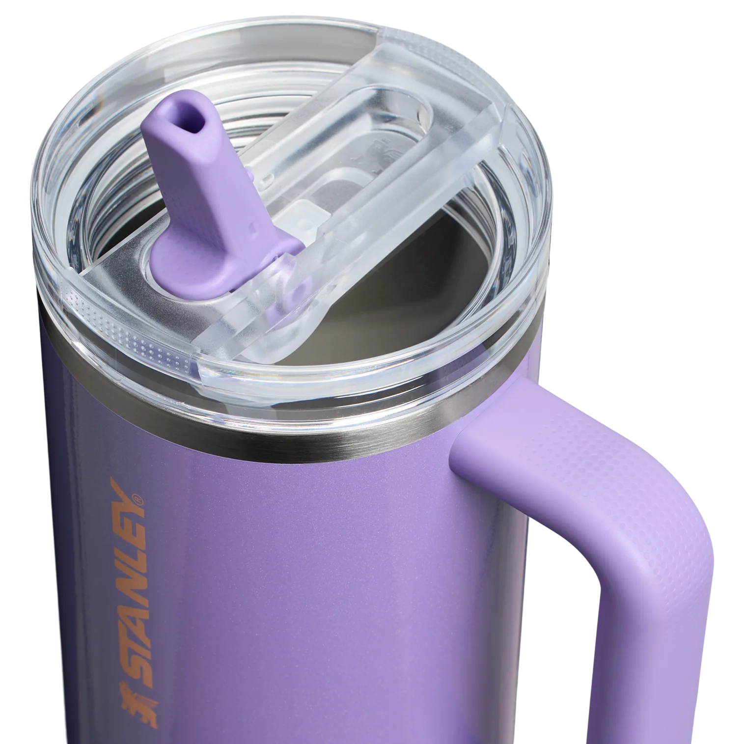 The New Frequency Quencher ProTour Flip Straw Tumbler Periwinkle Shimmer 40 OZ