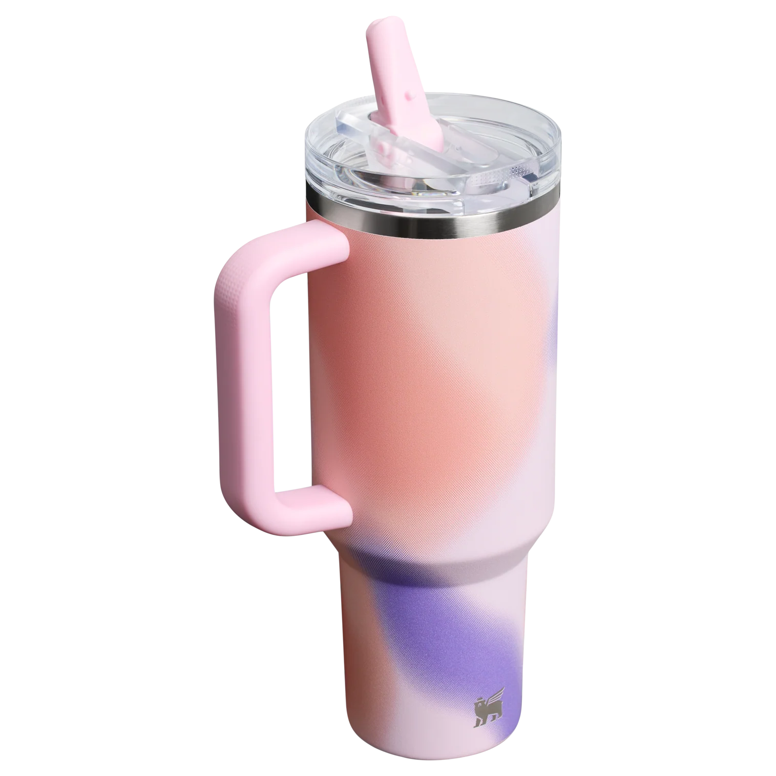 The New Frequency Quencher ProTour Flip Straw Tumbler Rose Petal Motion 40 OZ