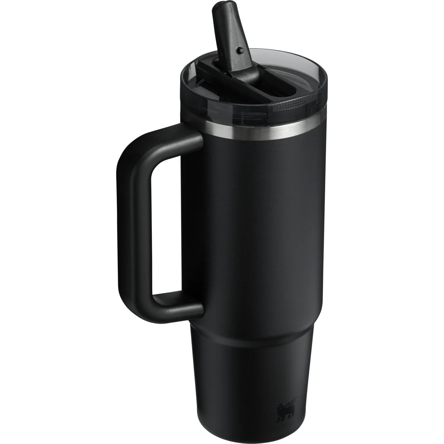 The Quencher ProTour Flip Straw Tumbler Black 2.0 30 OZ