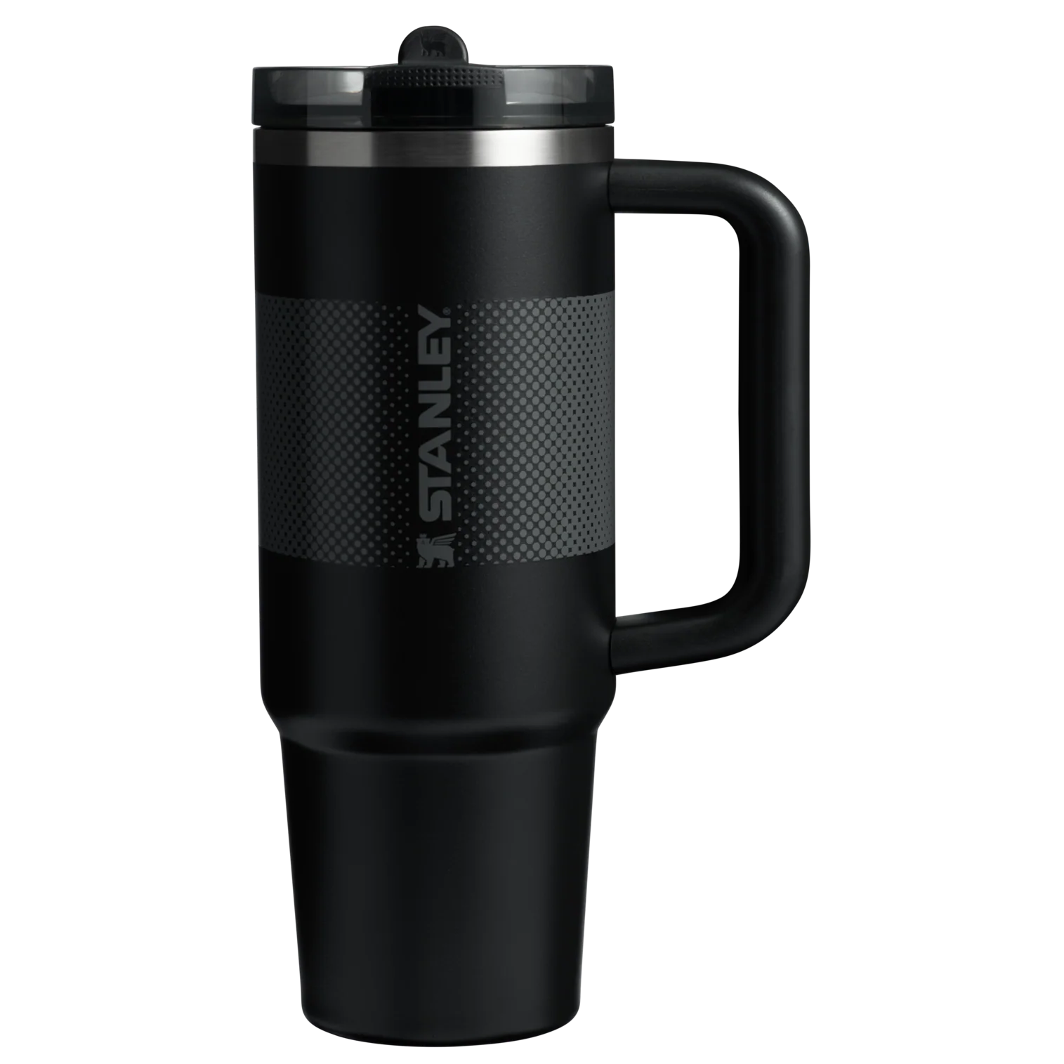 The Quencher ProTour Flip Straw Tumbler Black Fade 30 OZ