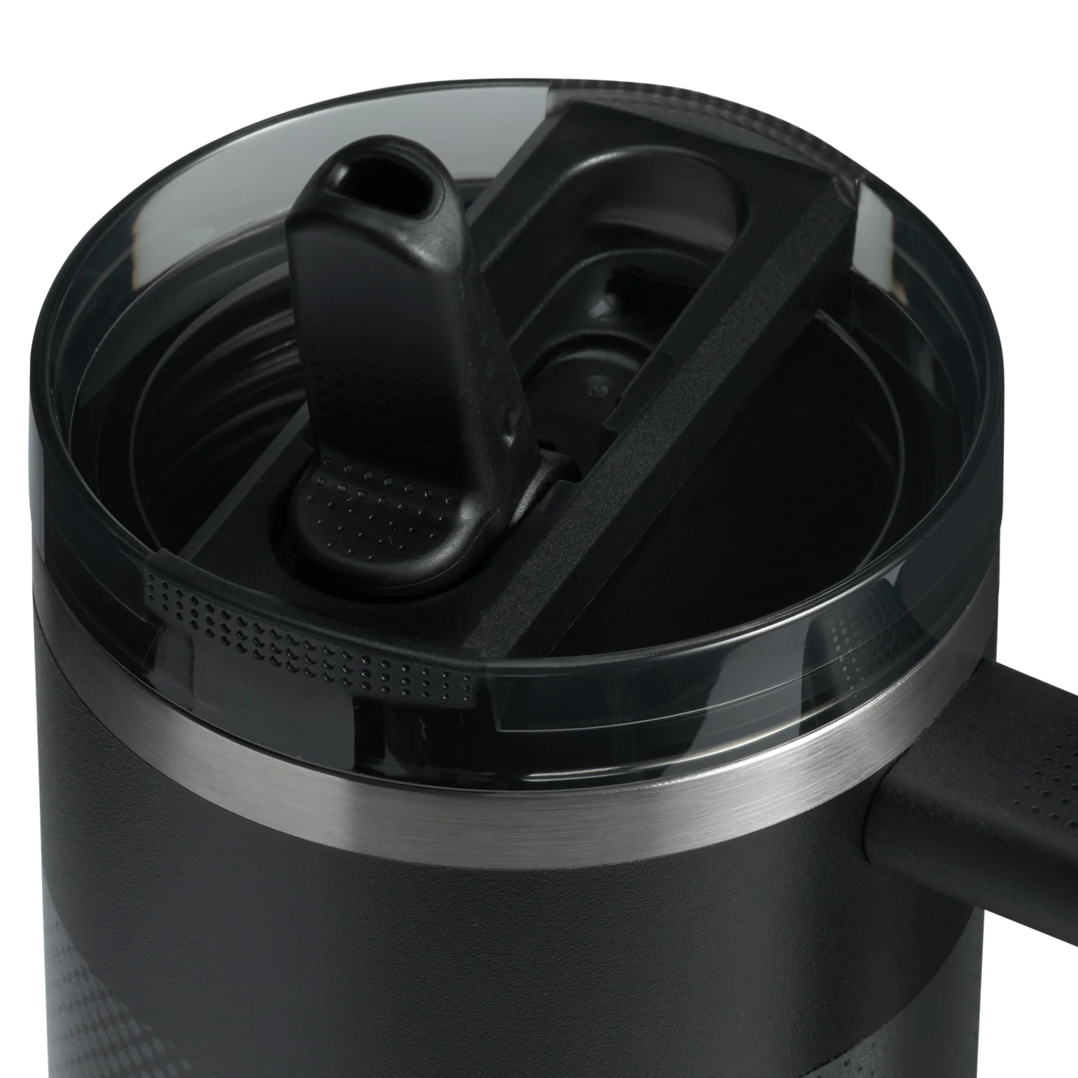 The Quencher ProTour Flip Straw Tumbler Black Fade 30 OZ
