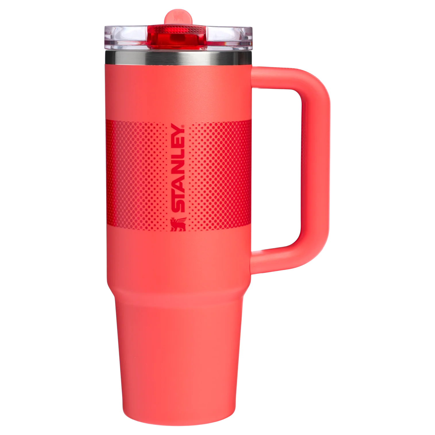 The Quencher ProTour Flip Straw Tumbler Hot Coral Fade 30 OZ