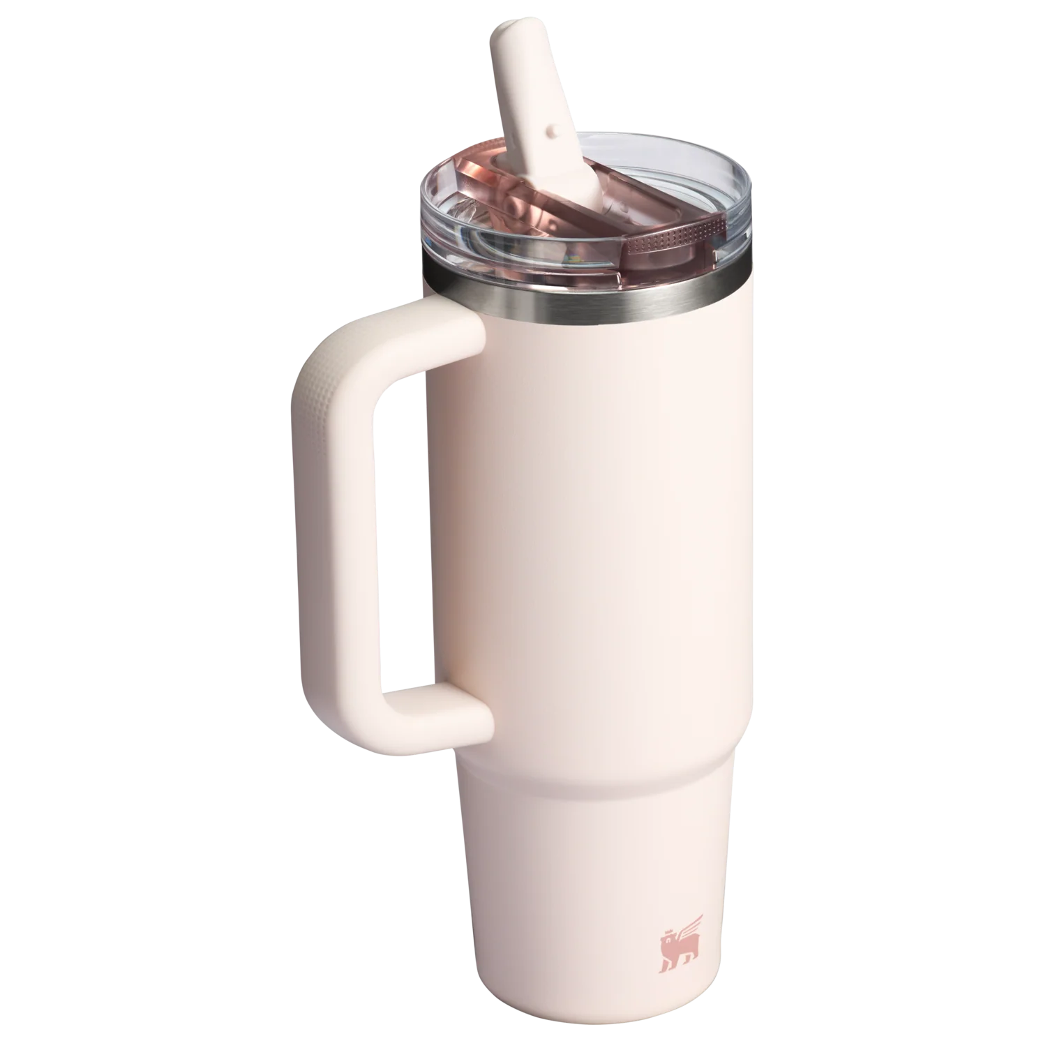 The Quencher ProTour Flip Straw Tumbler Rose Quartz 30 OZ