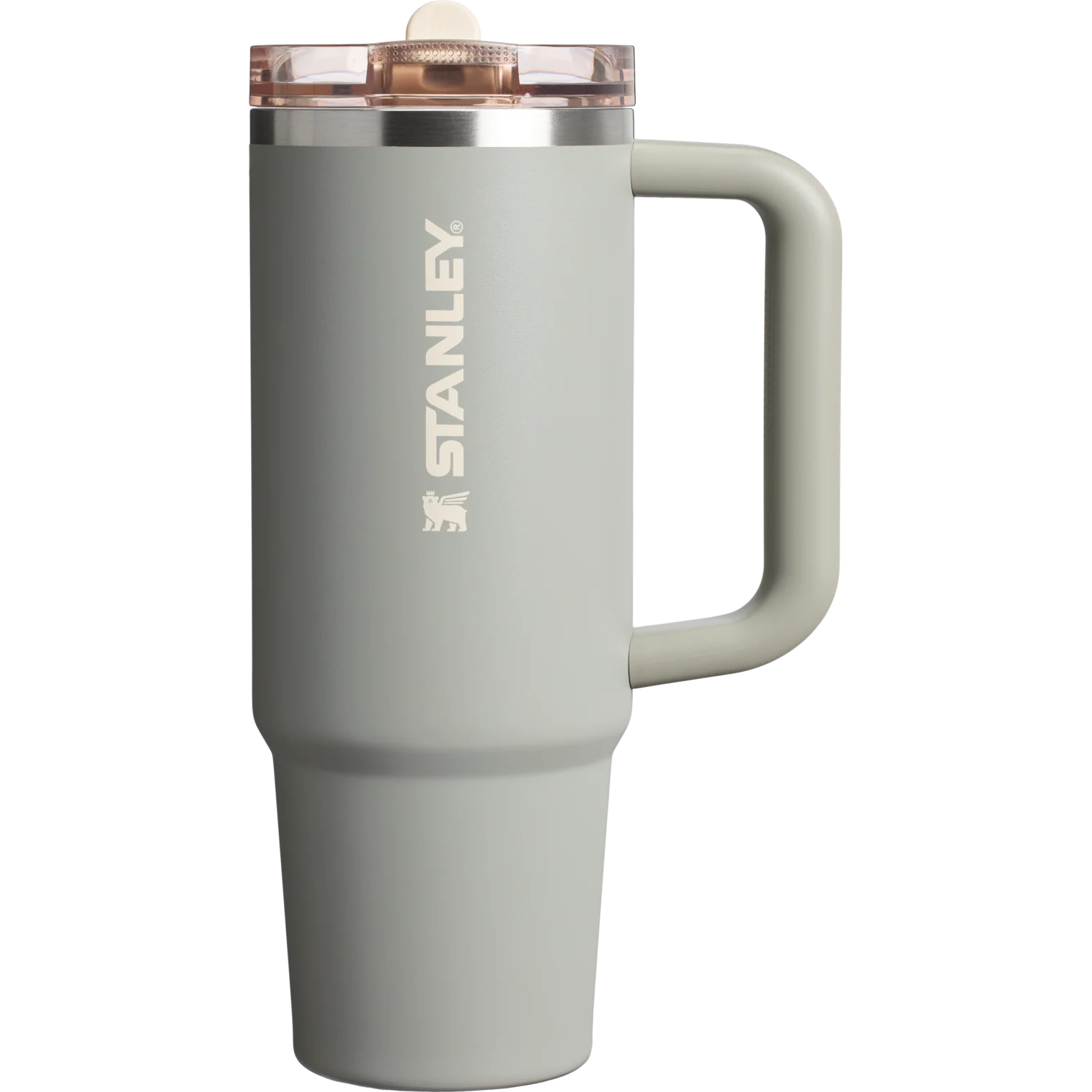 The Quencher ProTour Flip Straw Tumbler Sage Grey 30 OZ
