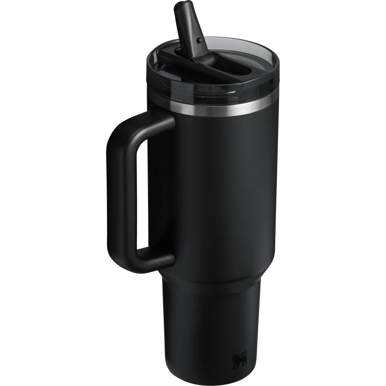 The Quencher ProTour Flip Straw Tumbler Black 2.0 40 OZ