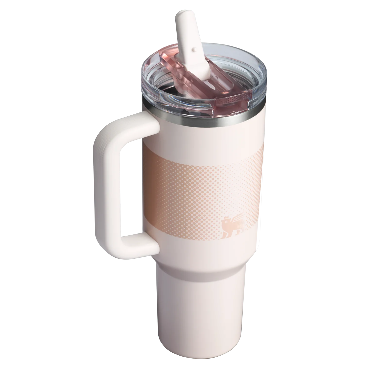 The Quencher ProTour Flip Straw Tumbler Rose Quartz Fade 40 OZ