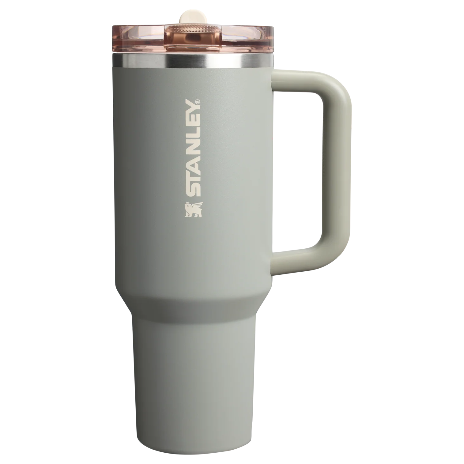 The Quencher ProTour Flip Straw Tumbler Sage Grey 40 OZ