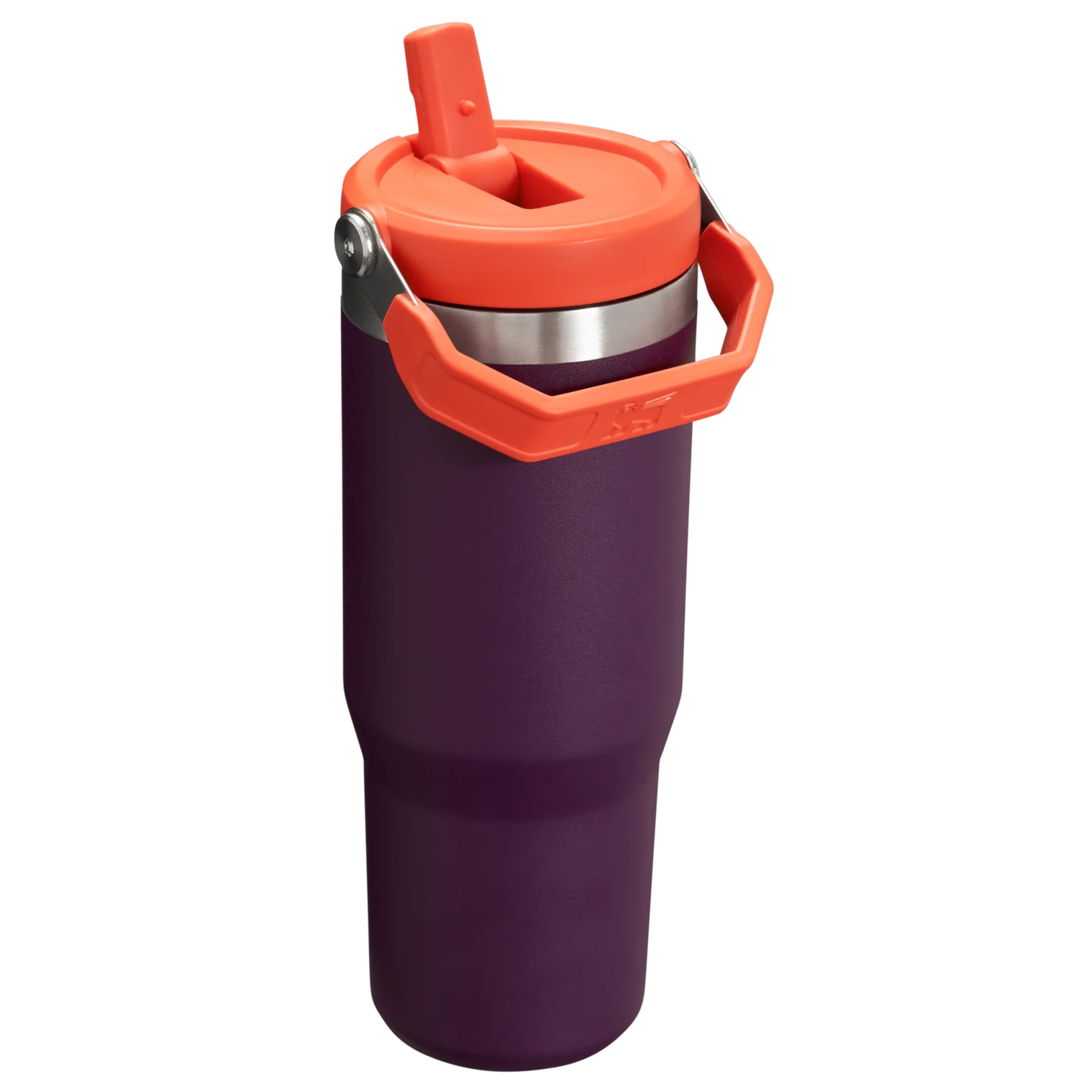 The IceFlow Flip Straw Tumbler Plum 30 OZ