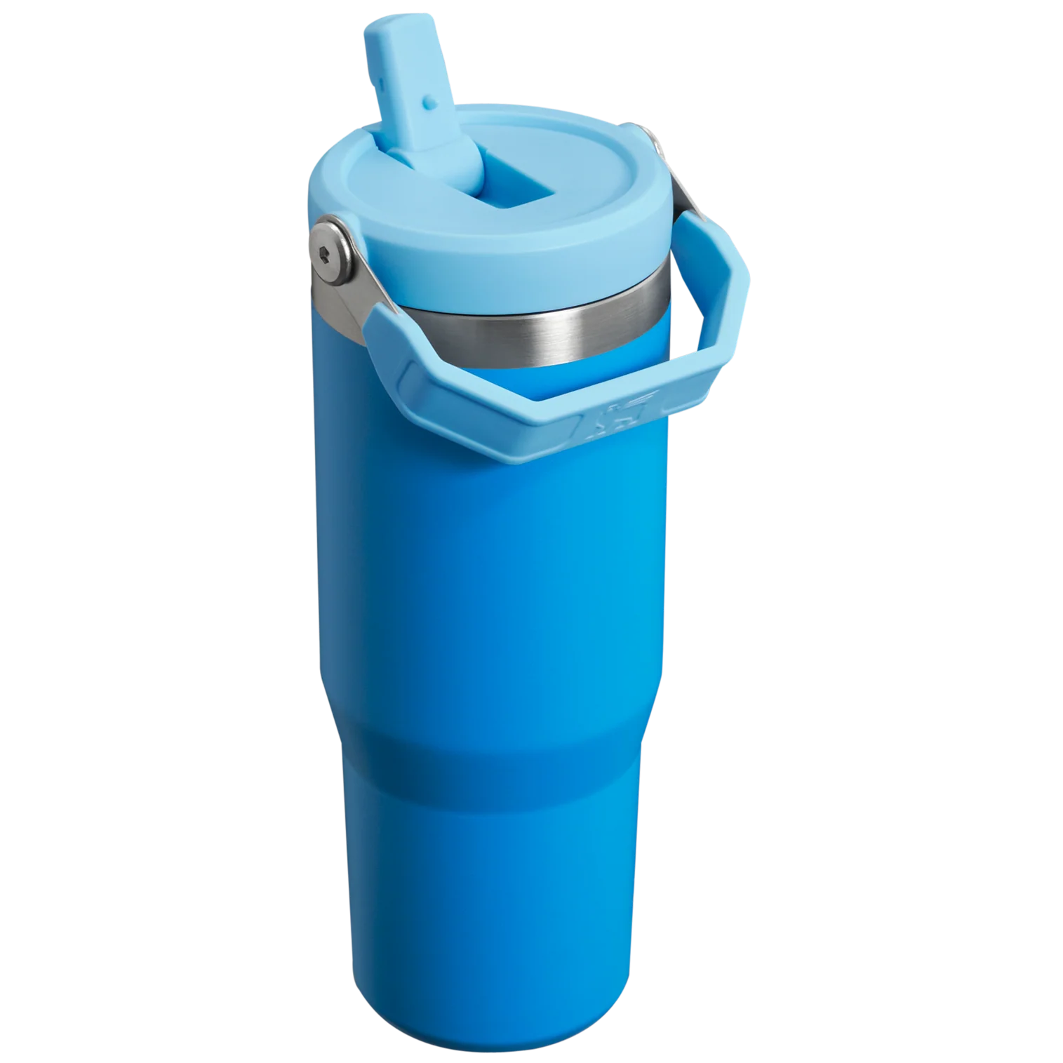 The IceFlow Flip Straw Tumbler Azure 30 OZ