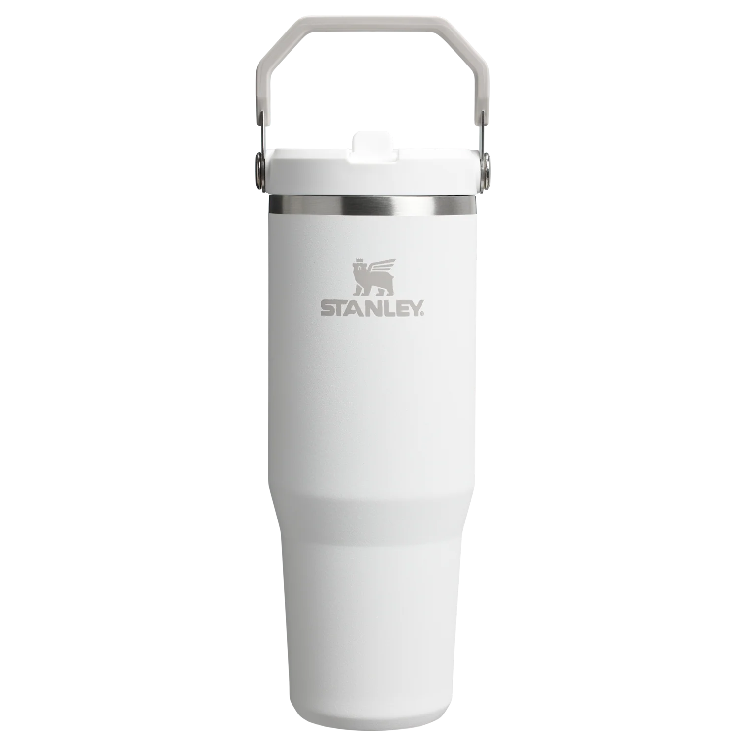 The IceFlow Flip Straw Tumbler Frost 30 OZ