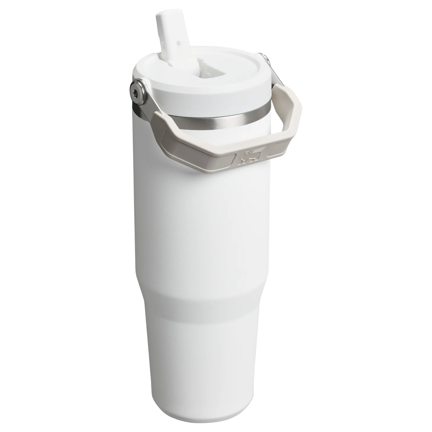 The IceFlow Flip Straw Tumbler Frost 30 OZ