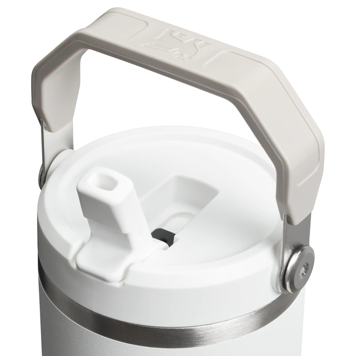 The IceFlow Flip Straw Tumbler Frost 30 OZ