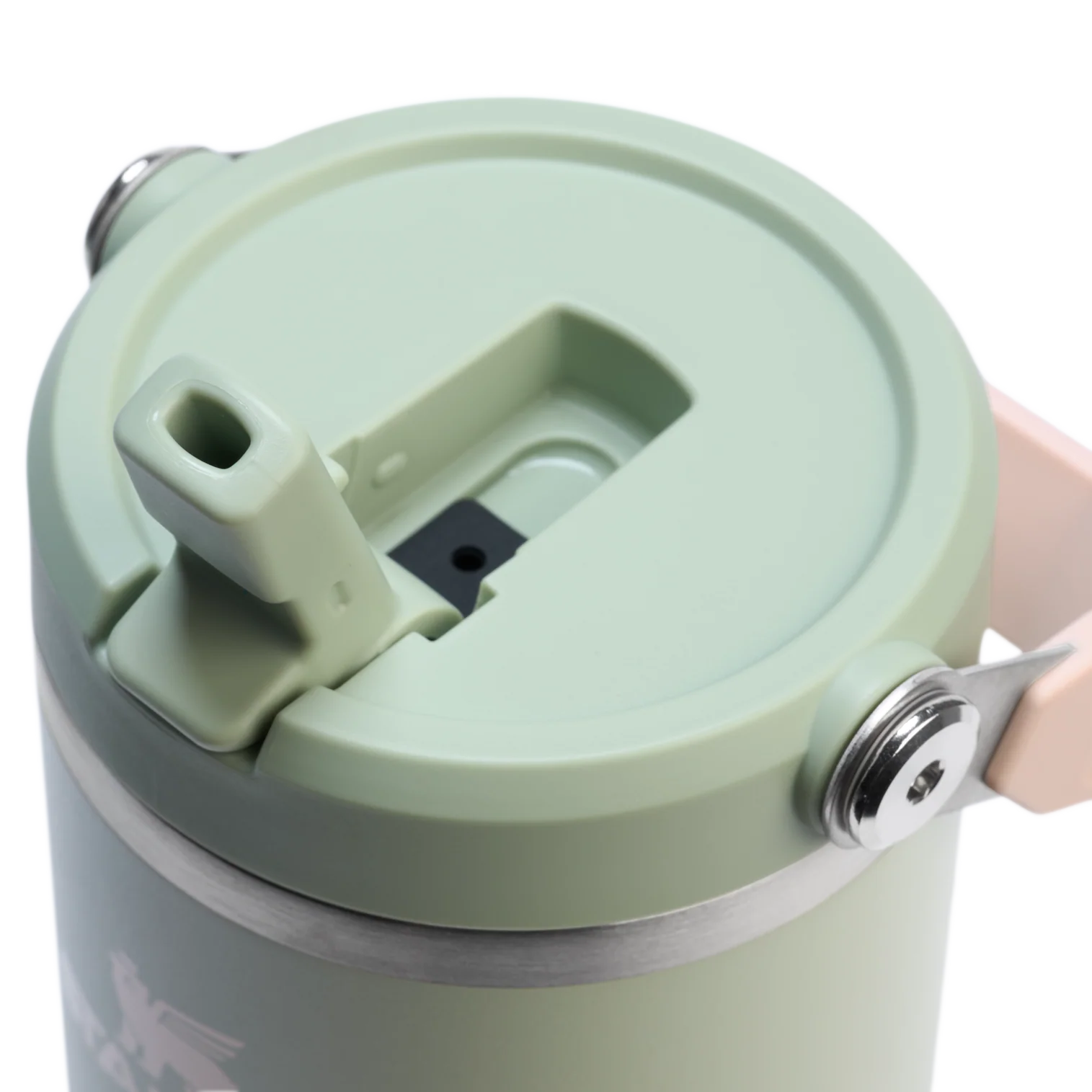 The IceFlow Flip Straw Tumbler Lichen 30 OZ