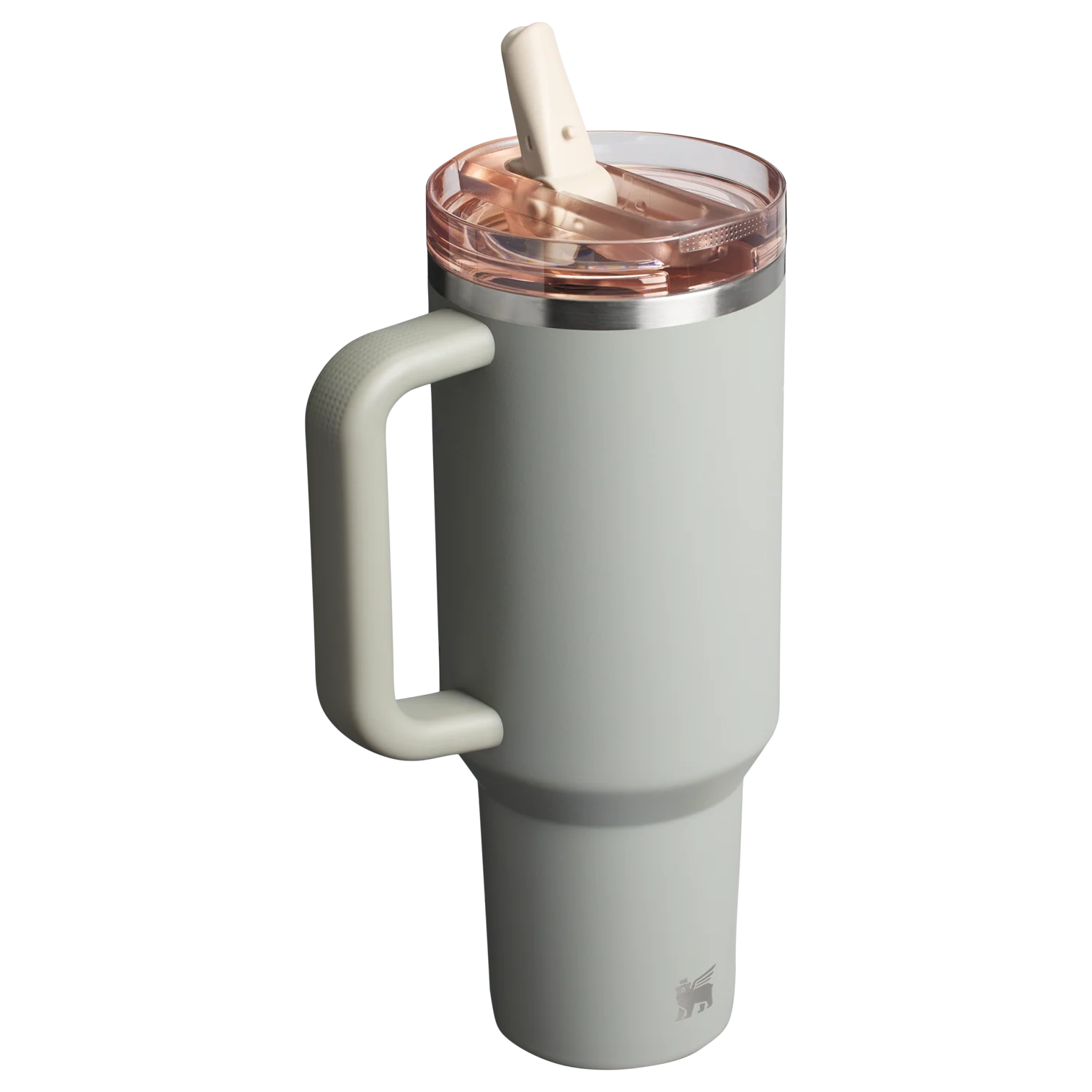 The Quencher ProTour Flip Straw Tumbler Sage Grey 40 OZ