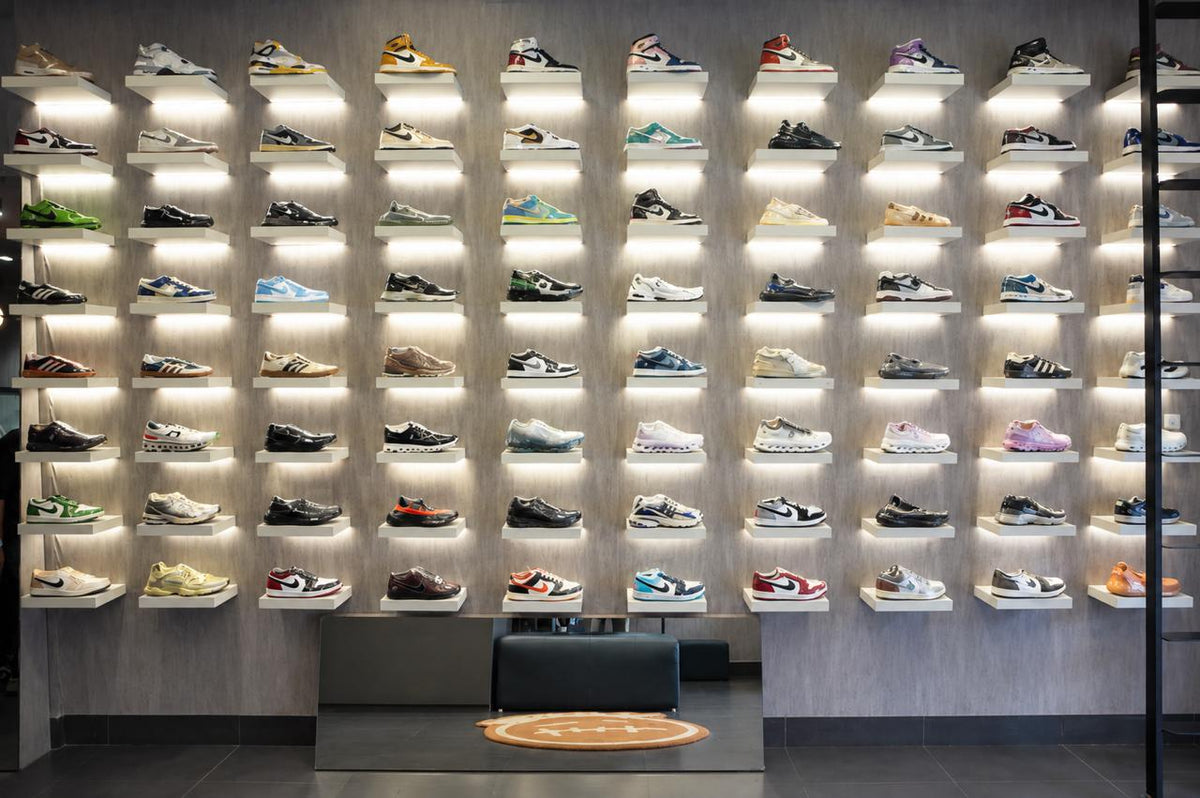 THE SNEAKER WALLWHERE EVERY ROTATION BEGINS.
