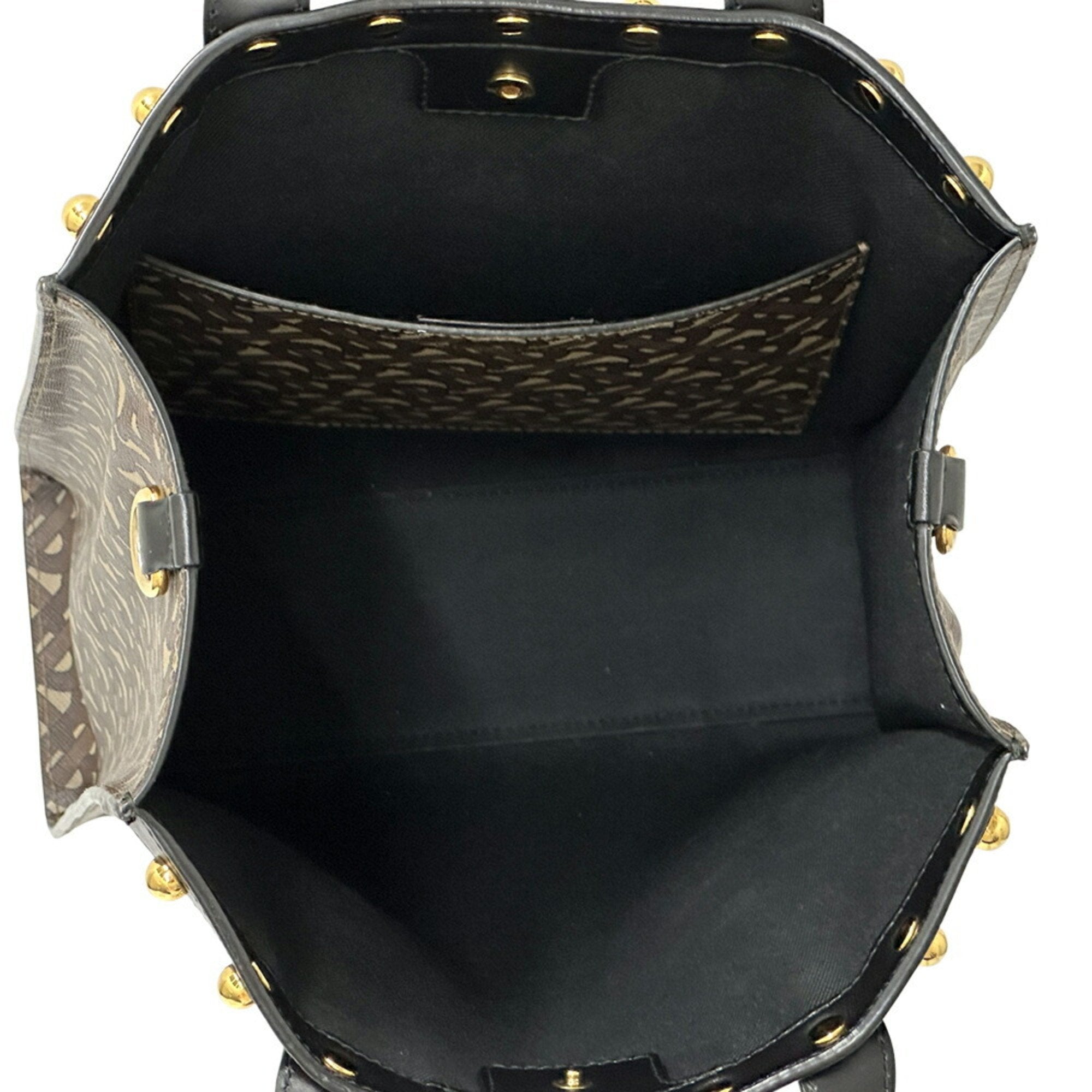 Burberry  Pvc Handbag Shoulder Bag Tote Bag (Pre-Owned)