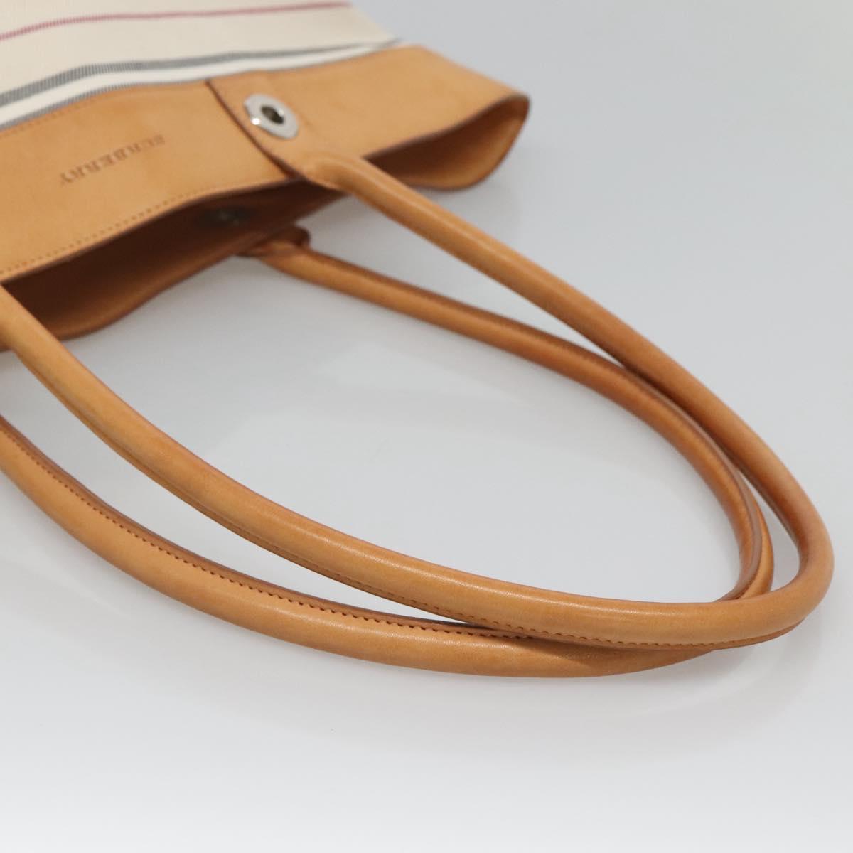 Burberry Canvas Shoulder Bag (Pre-Owned)
