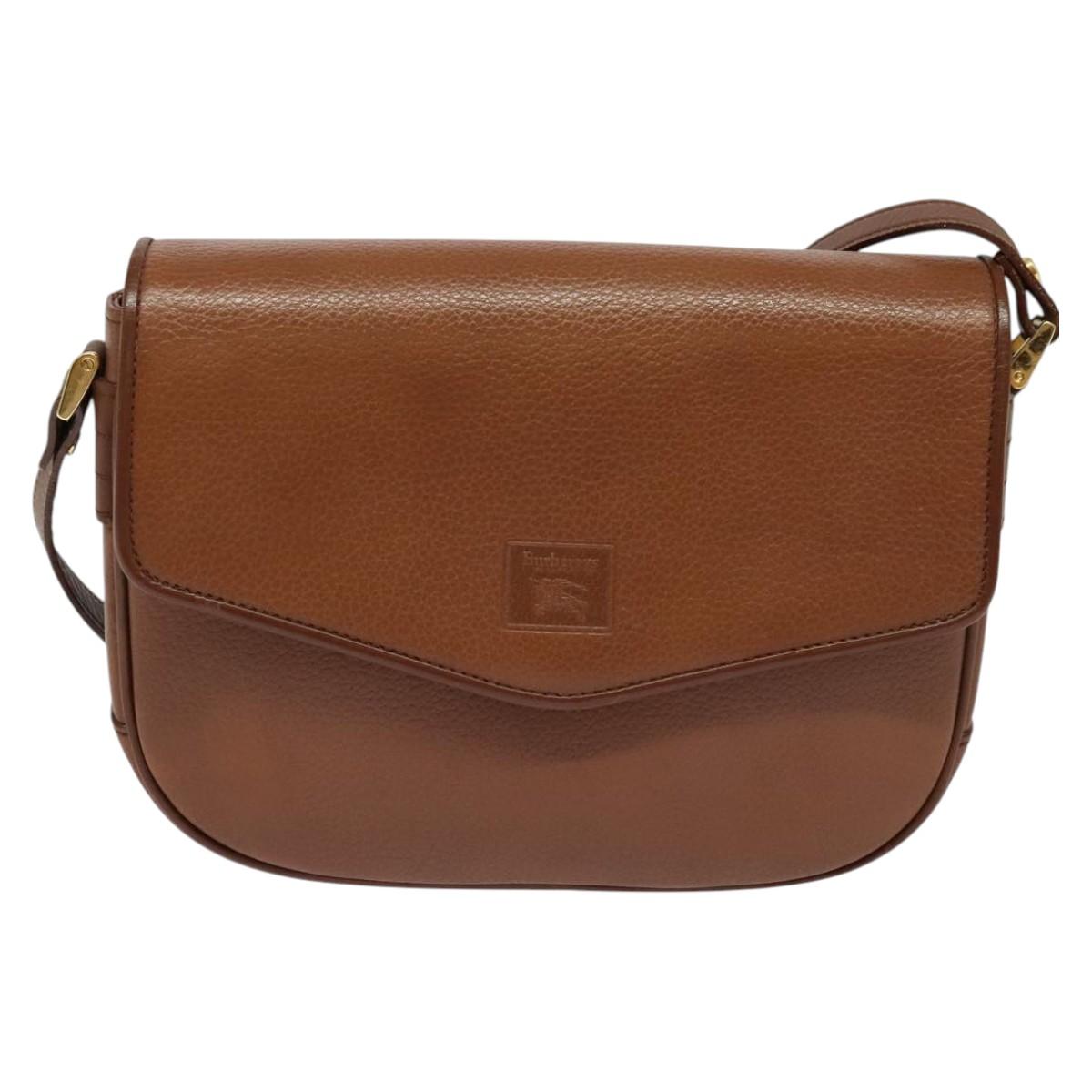 Burberry Leather Shoulder Bag (Pre-Owned)