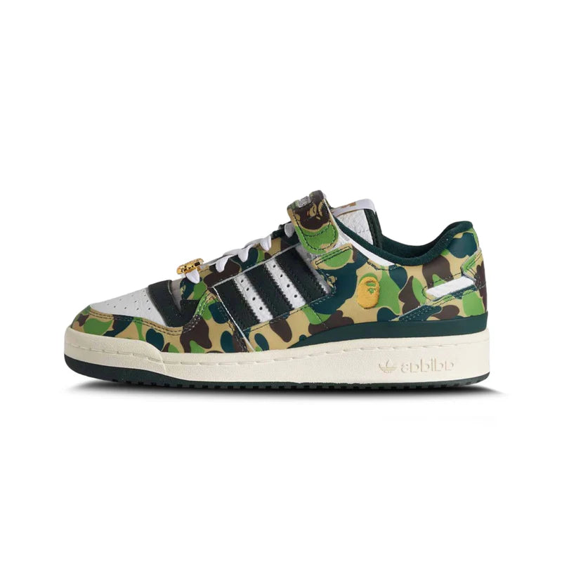 adidas Forum 84 Low Bape 30th Anniversary Green Camo Sale