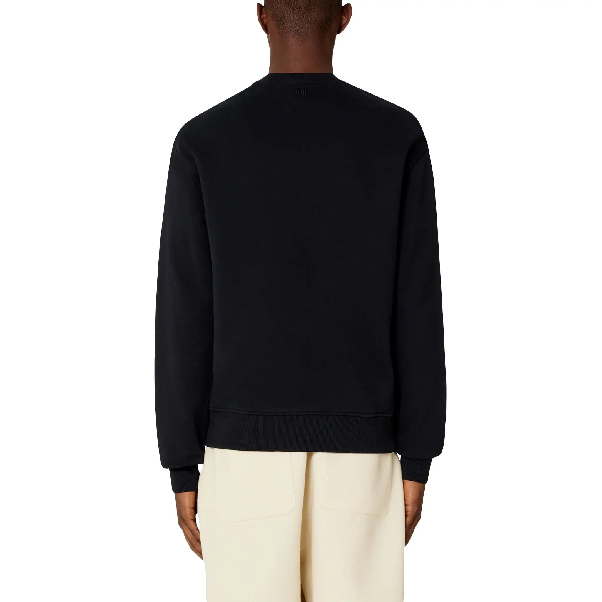 Ami Paris Ami De Coeur Black Sweatshirt