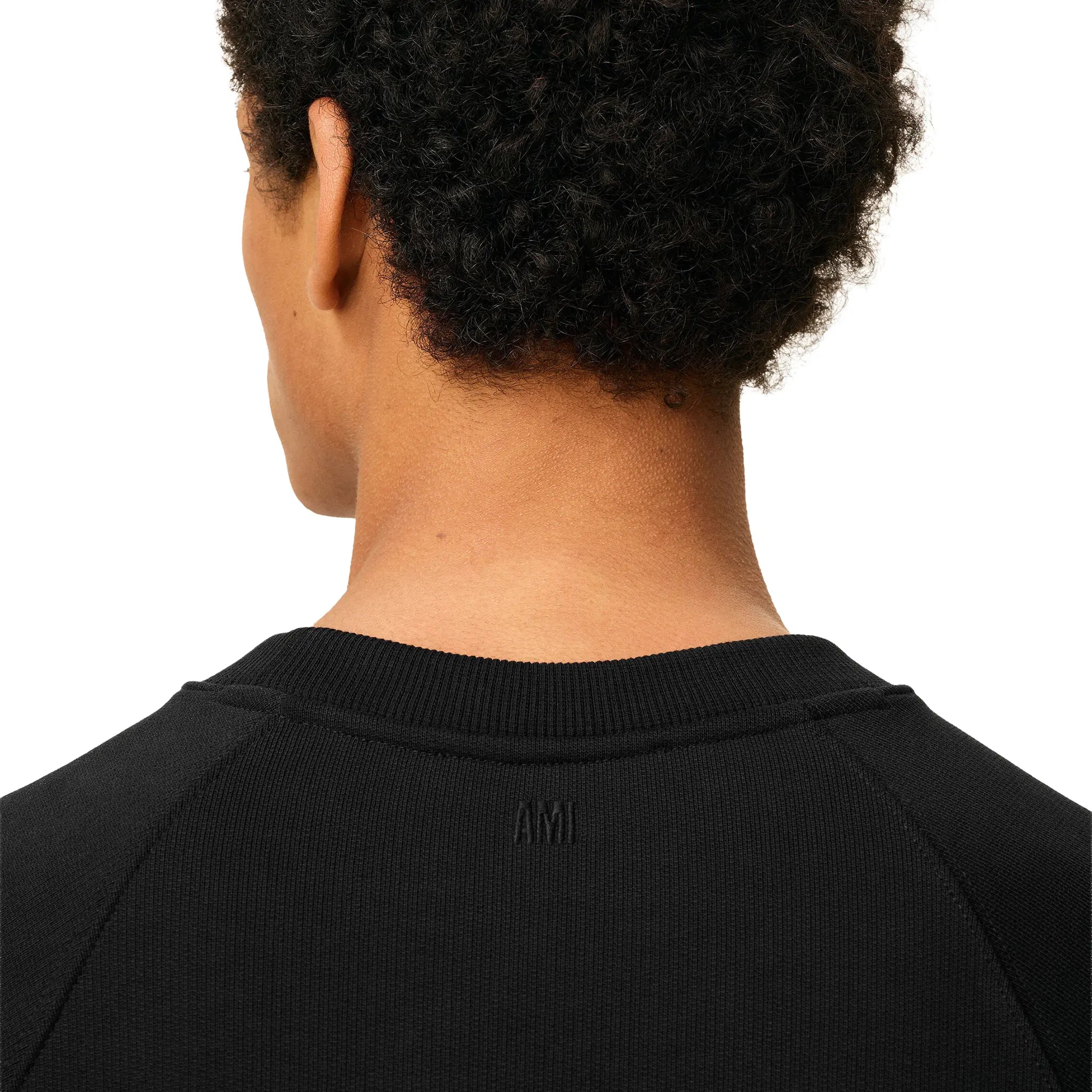 Ami Paris Ami De Coeur Black Sweatshirt