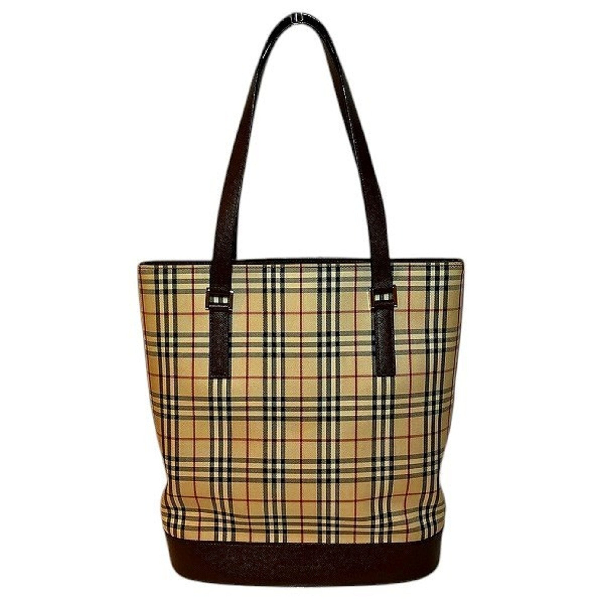 Burberry  Leather Handbag (Pre-Owned)