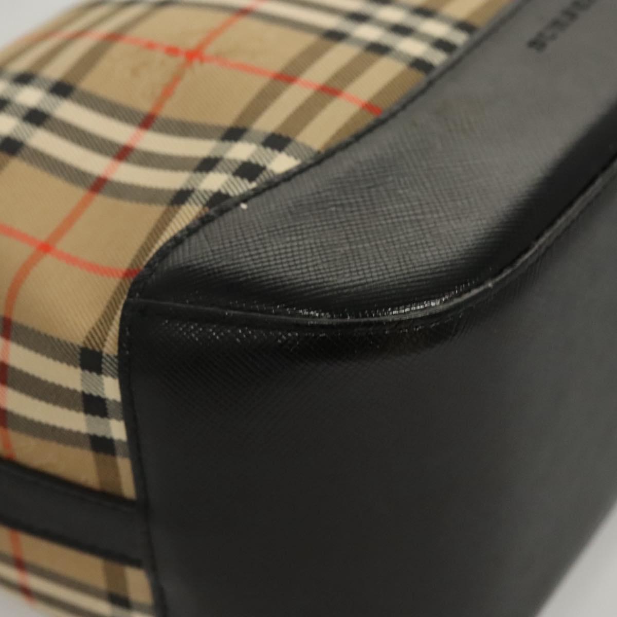 Burberry Nova Check Canvas Shoulder Bag (Pre-Owned)