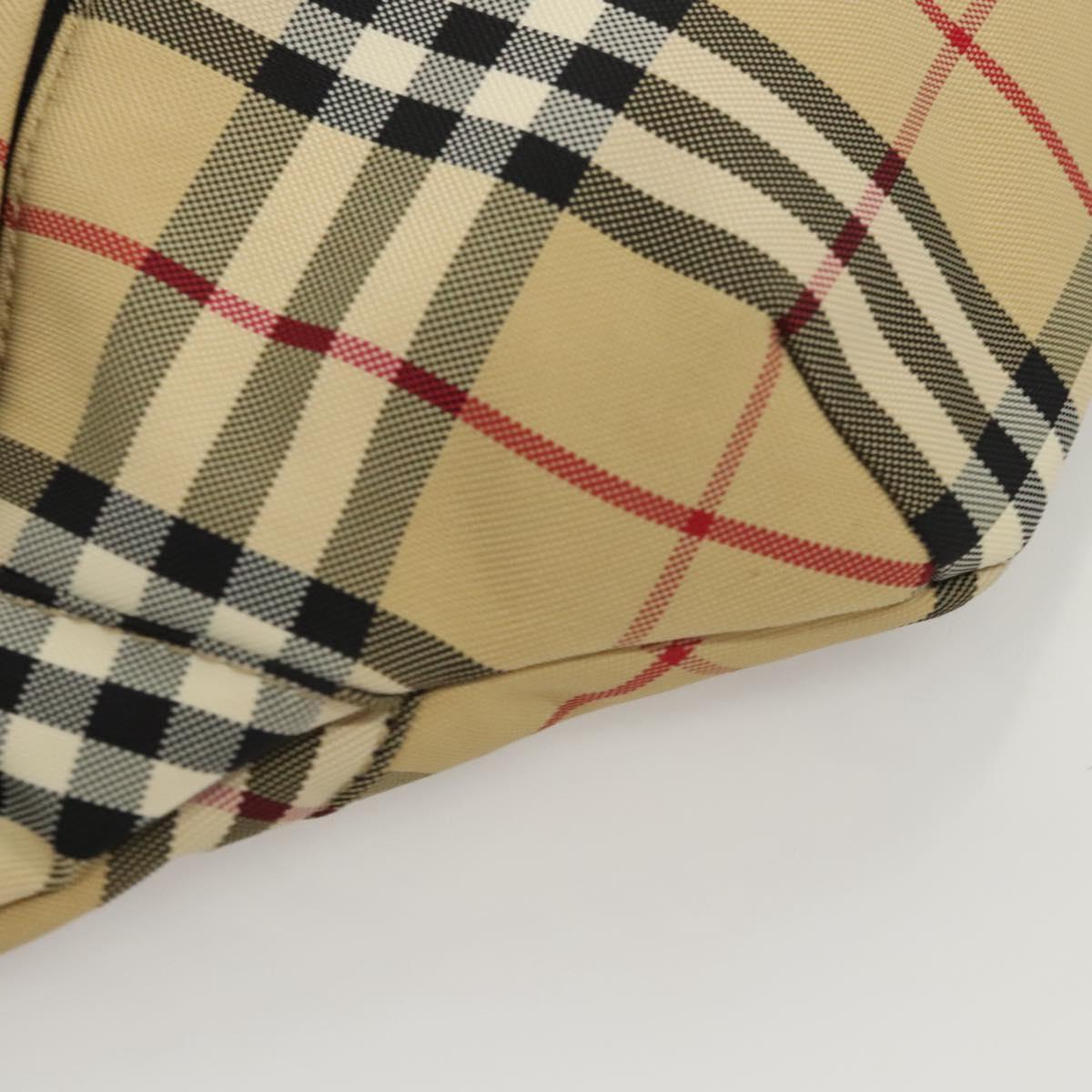 Burberry Nova Check Canvas Shoulder Bag (Pre-Owned)