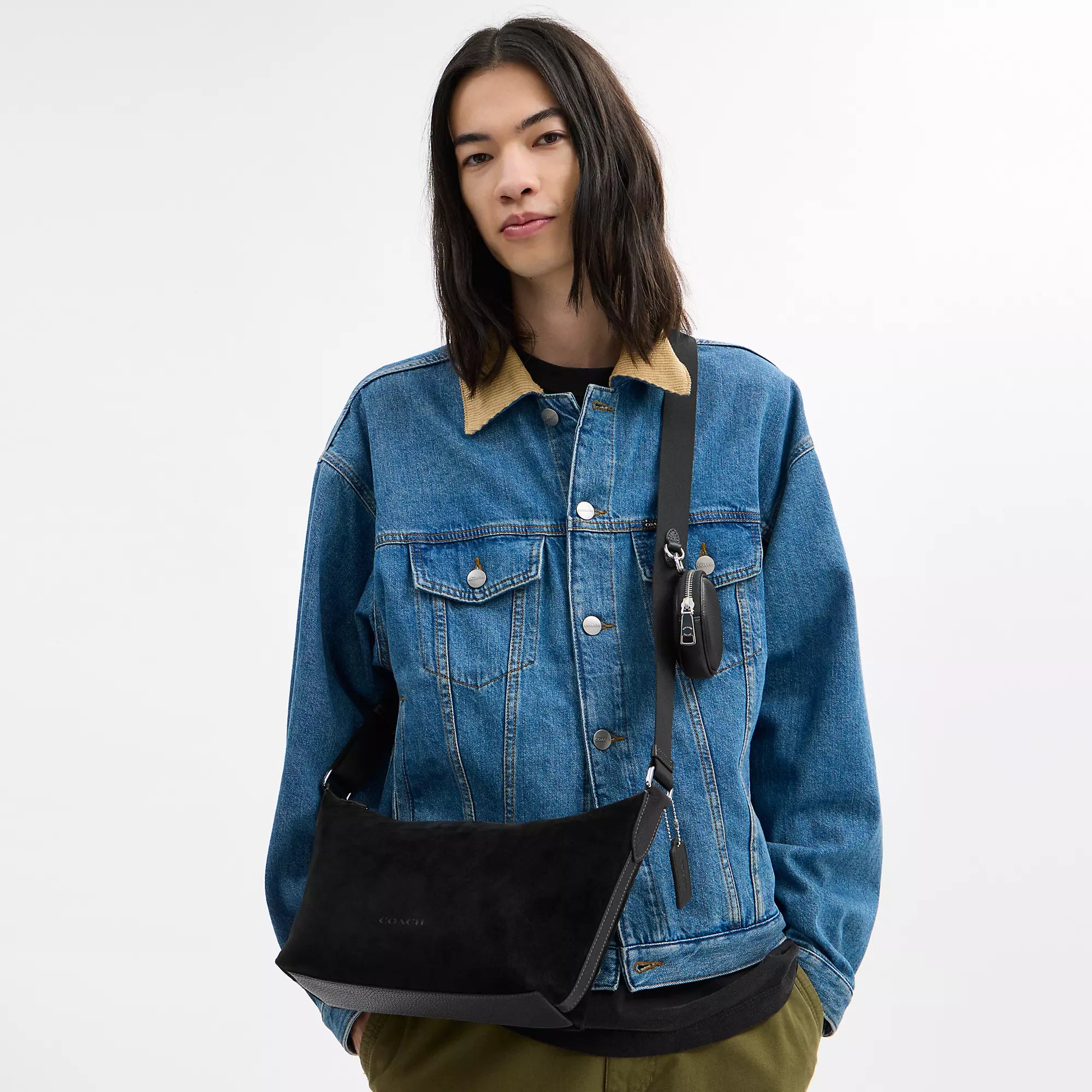 Coach Small Finn Crossbody Bag With Pouch