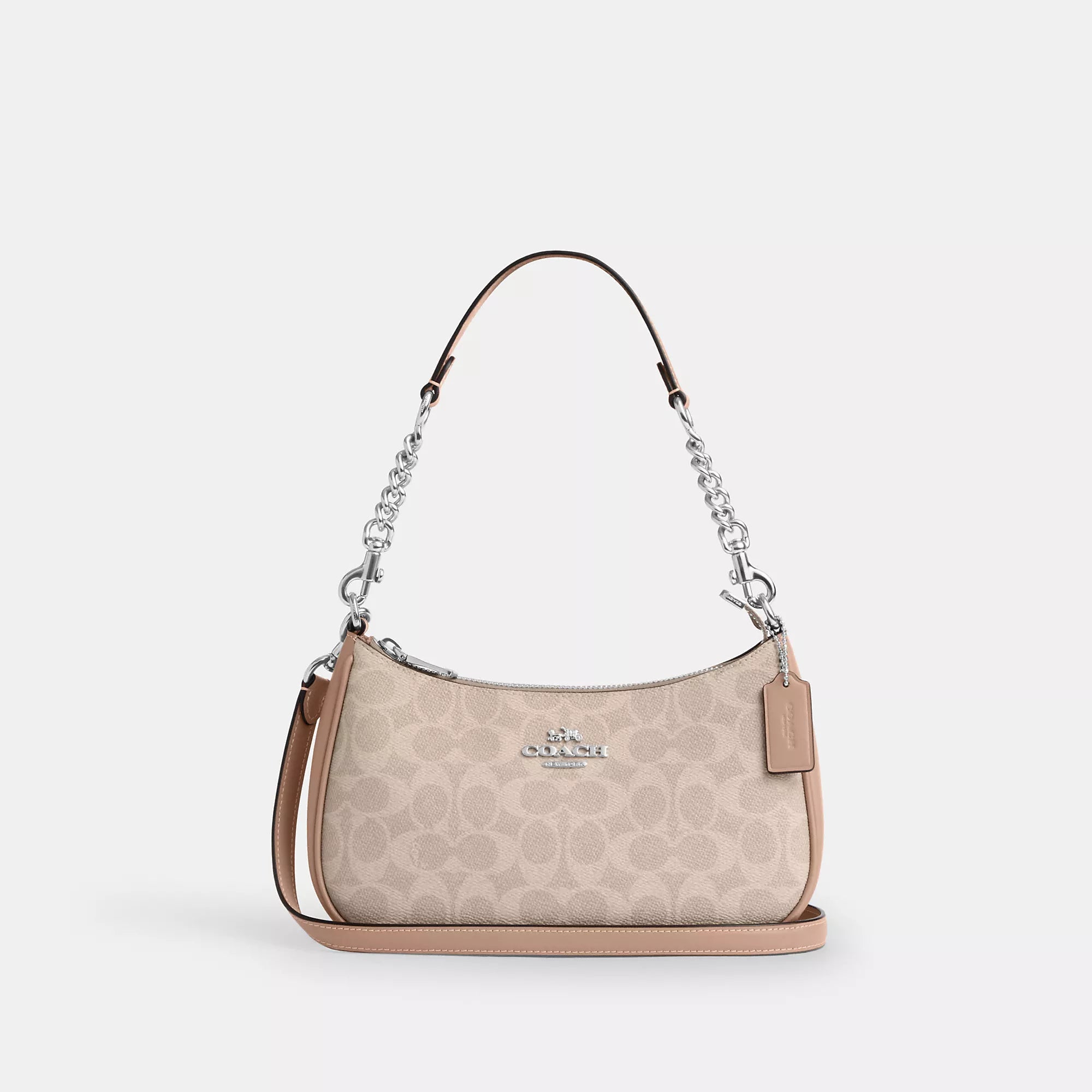 Coach Teri Shoulder Bag In Signature Canvas