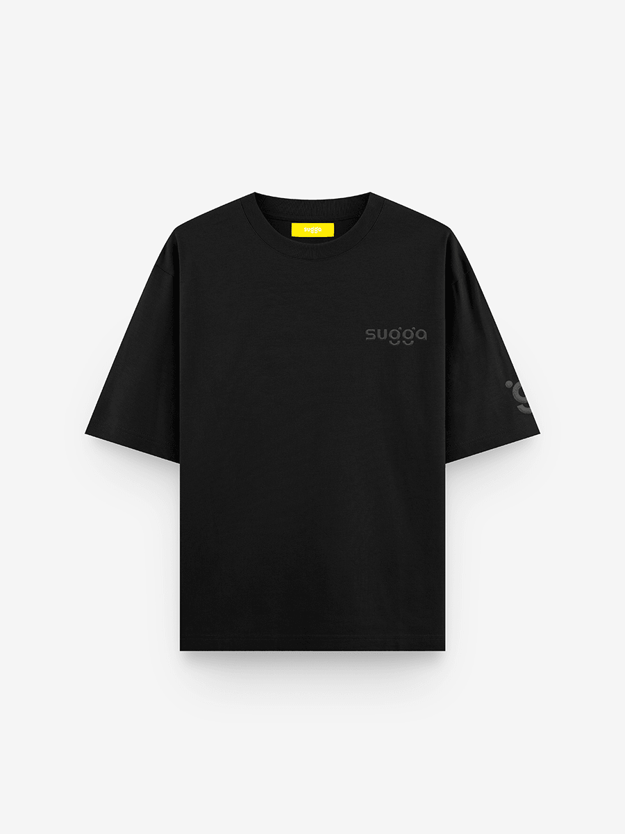Sugga Cubes - Double Black Oversized Fit
