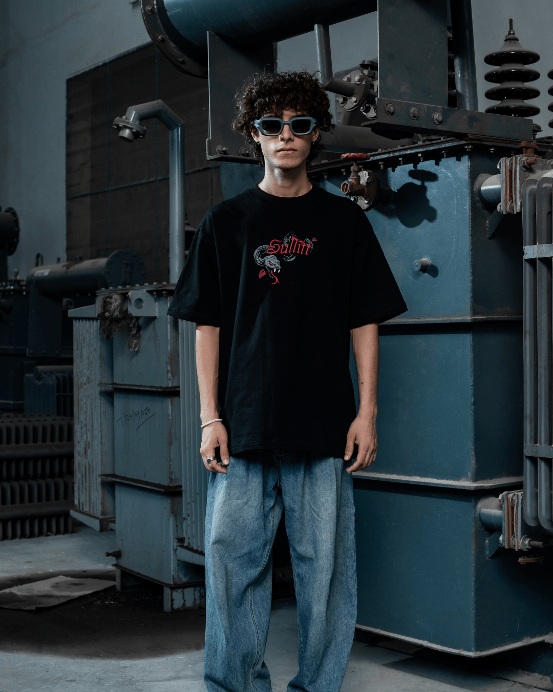Sullitt BLOOMED SNAKE TEE
