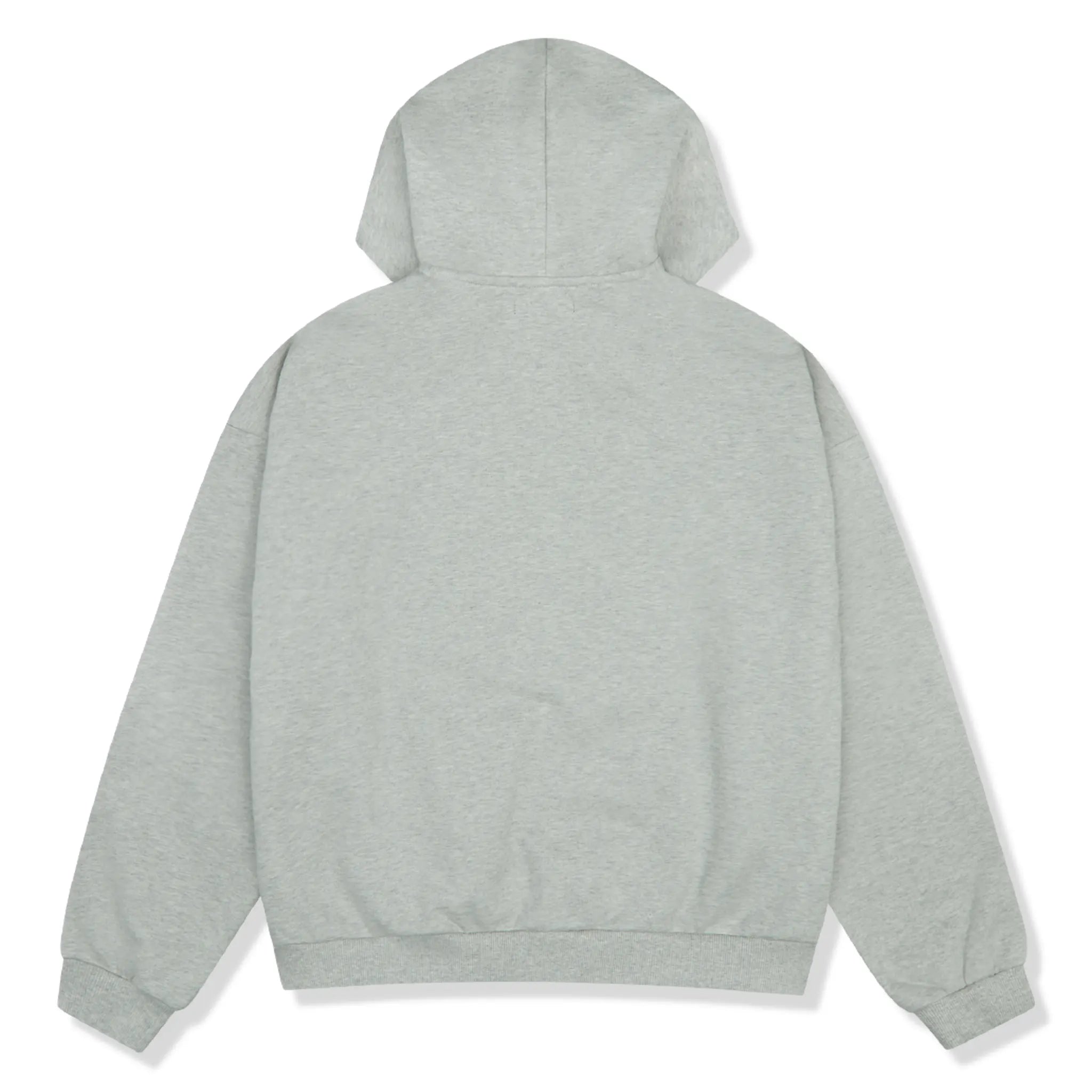 Broken Planet Ash Heather Grey Zip-Up Hoodie