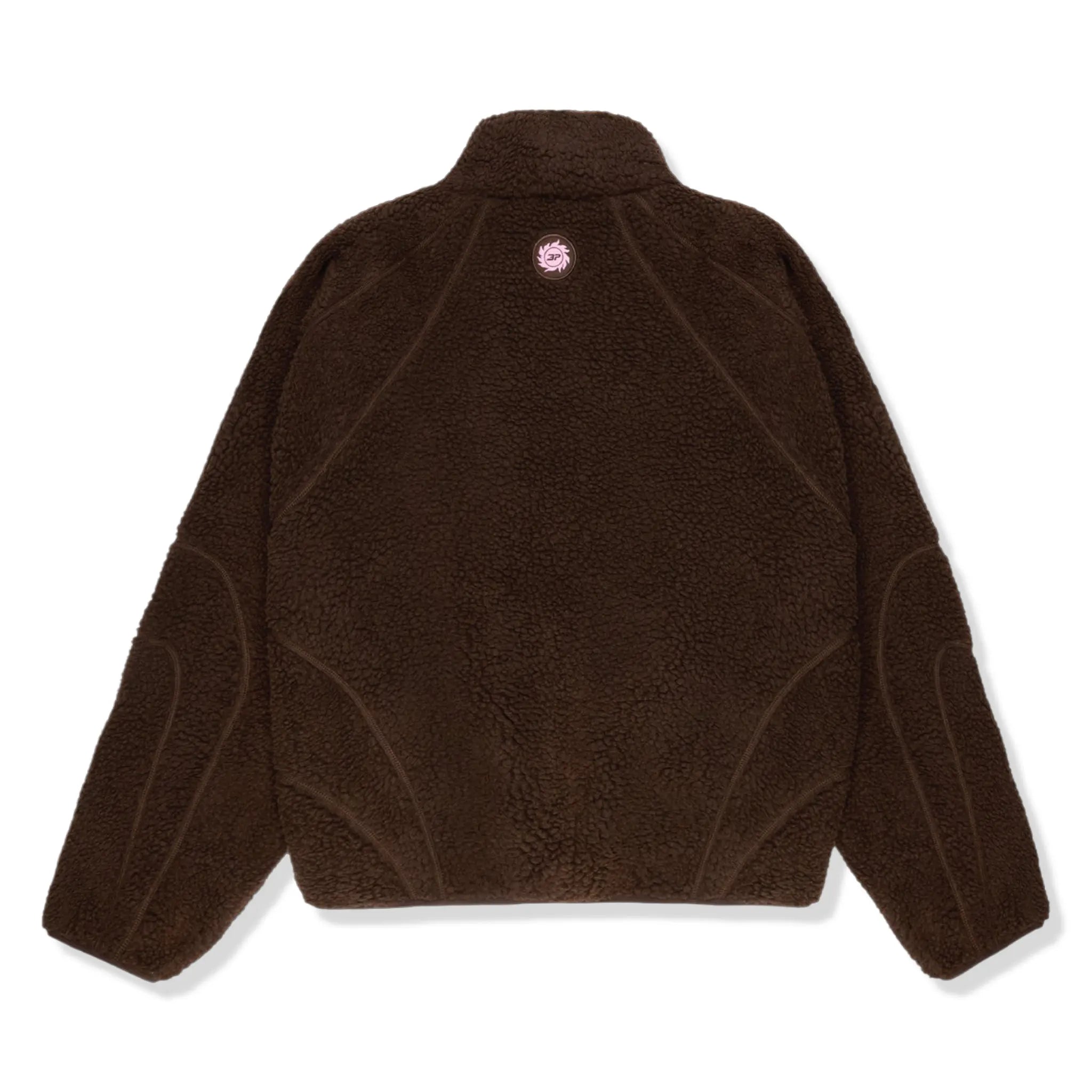 Broken Planet Mocha Brown Polar Fleece