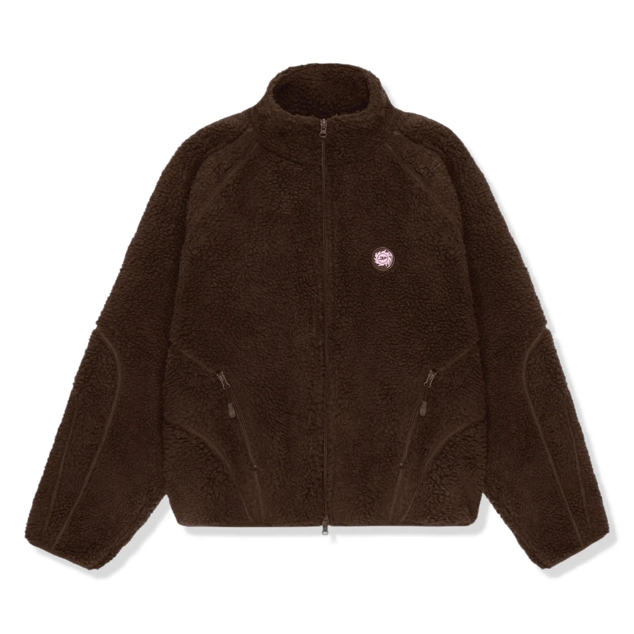 Broken Planet Mocha Brown Polar Fleece